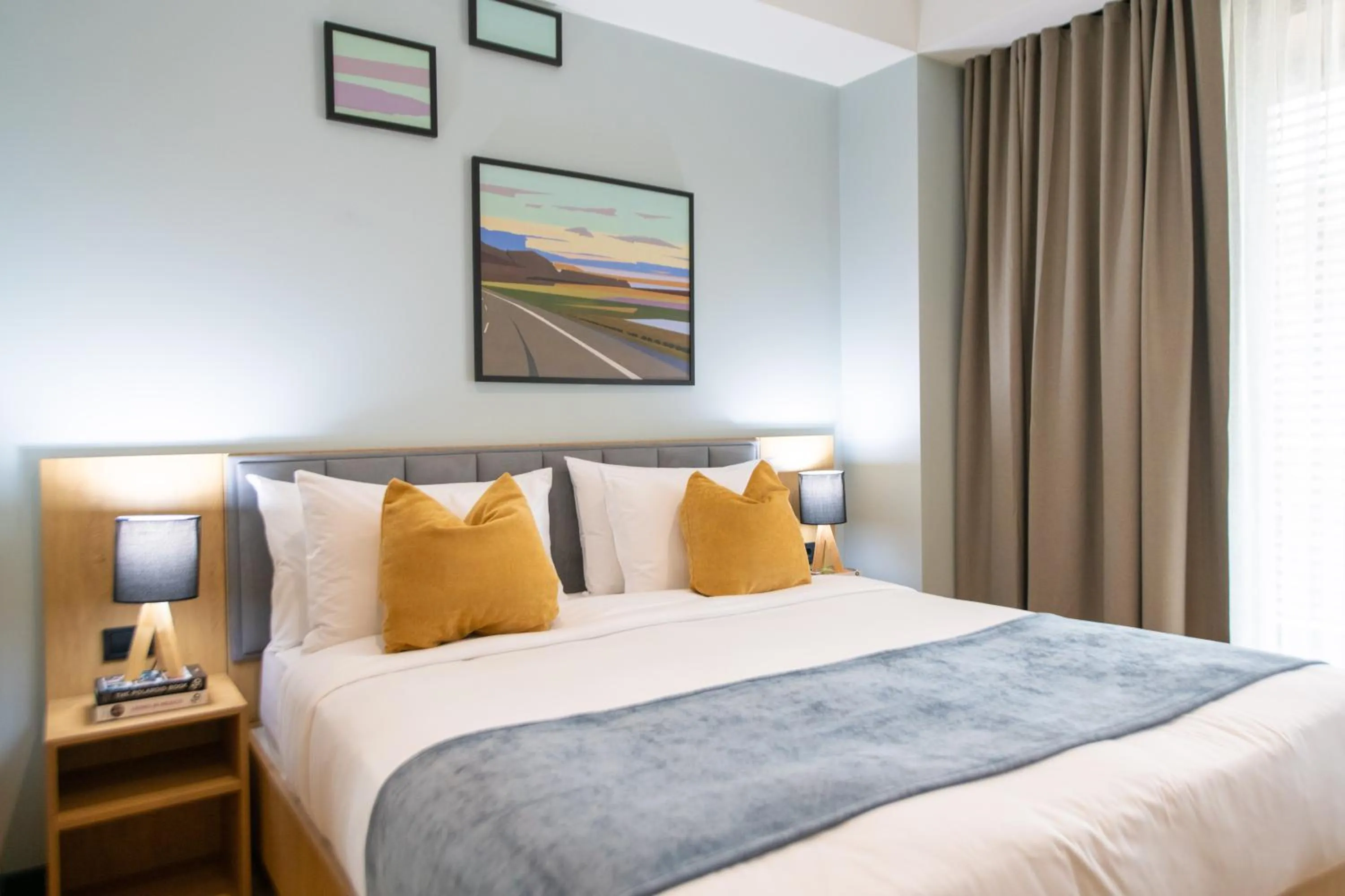 Bed in Qstay Gratus Tbilisi