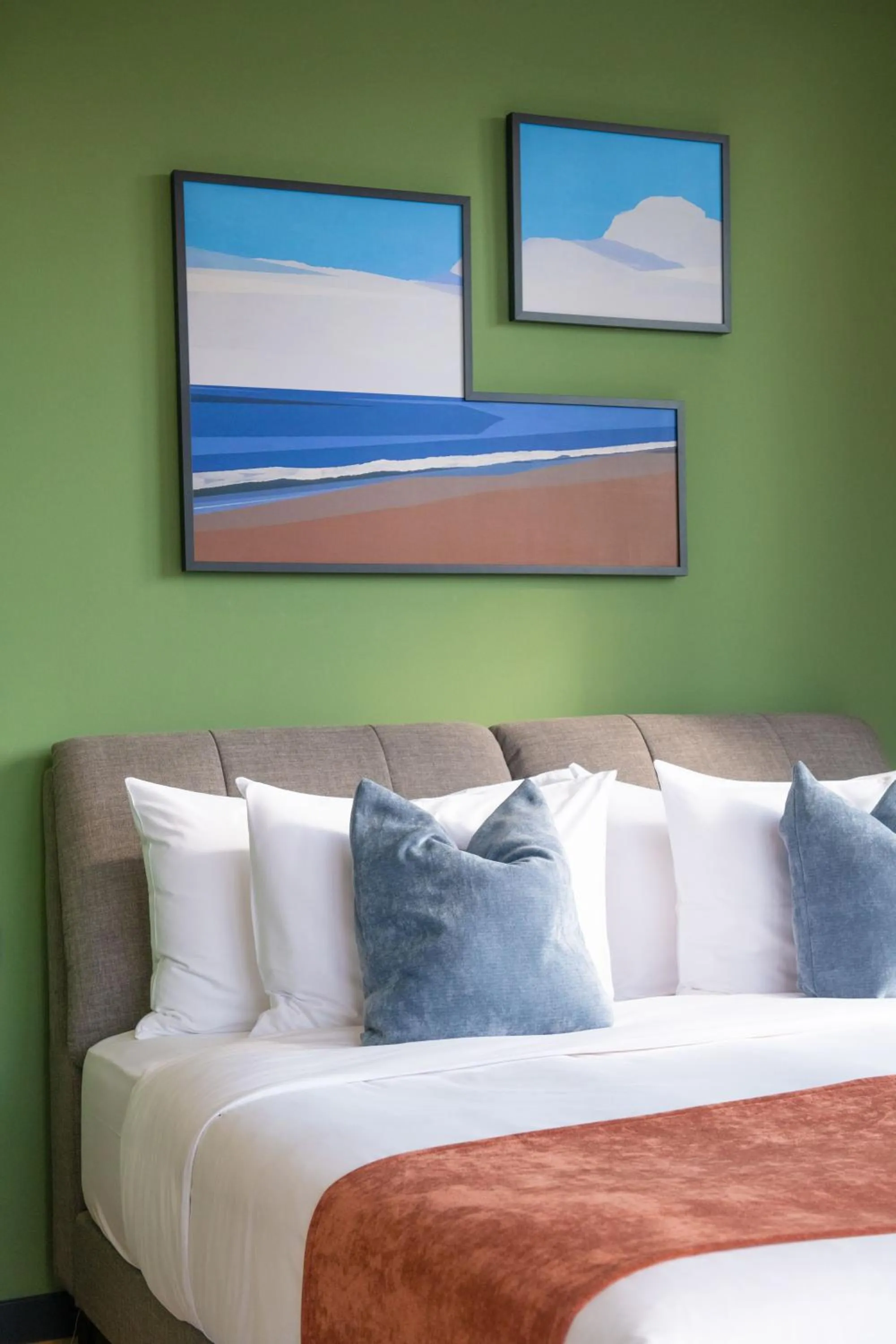 Bed in Qstay Gratus Tbilisi