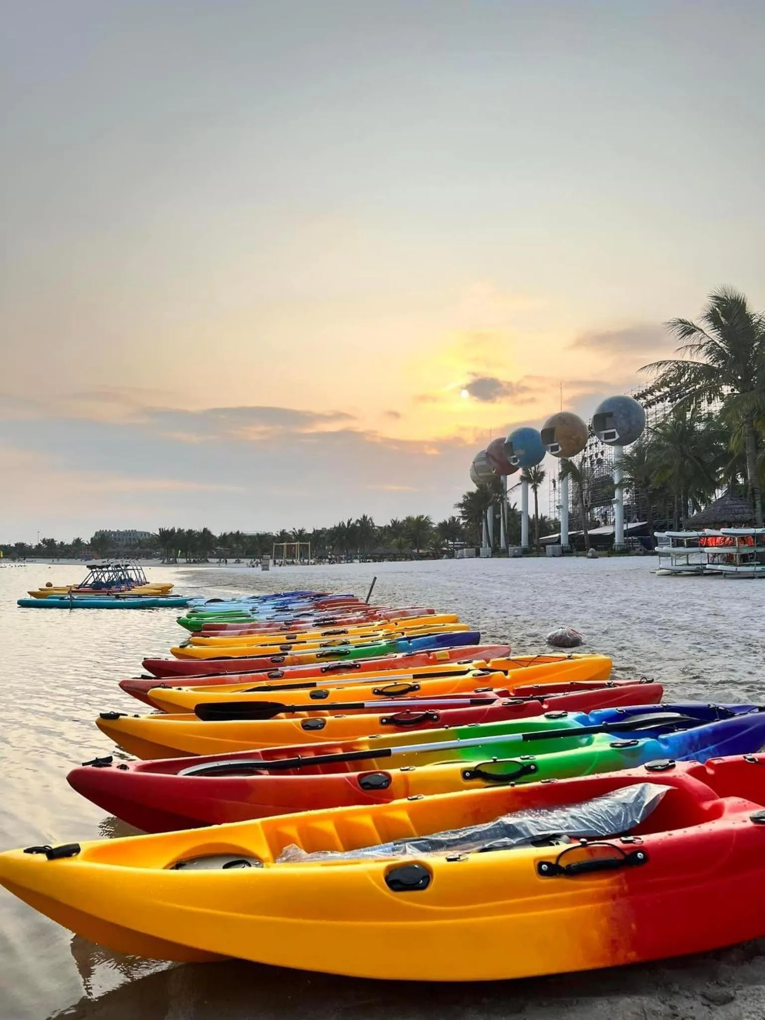 Beach in Ocean Senses Hotel