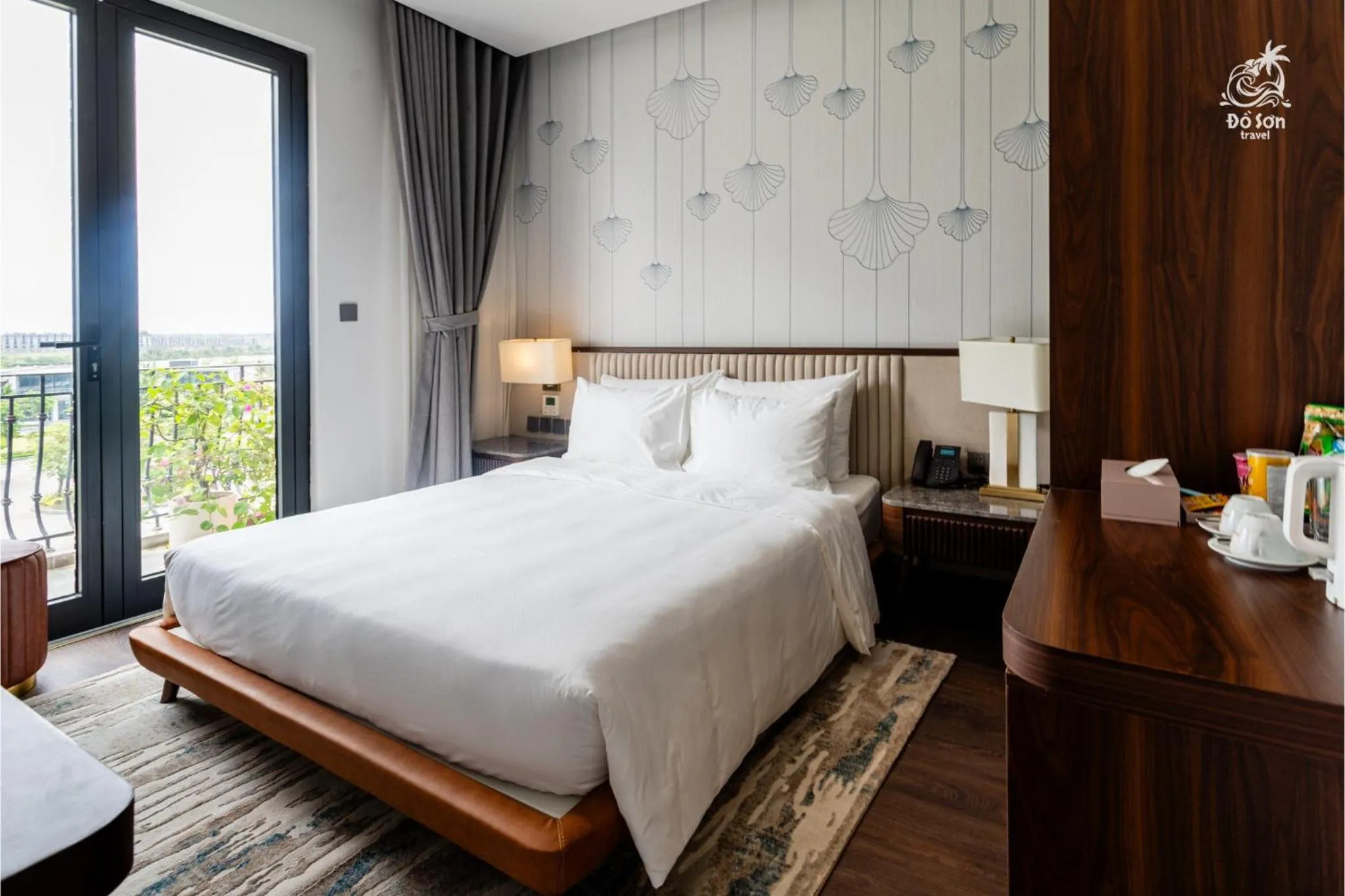 Bed in Ocean Senses Hotel