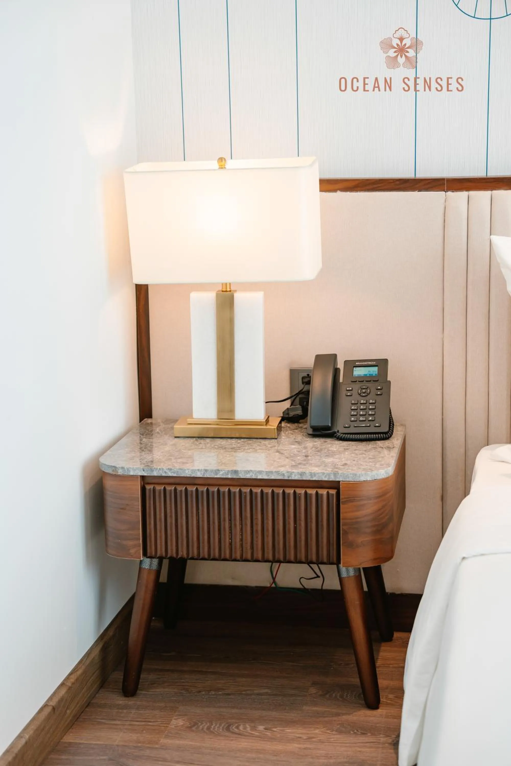 Bed in Ocean Senses Hotel