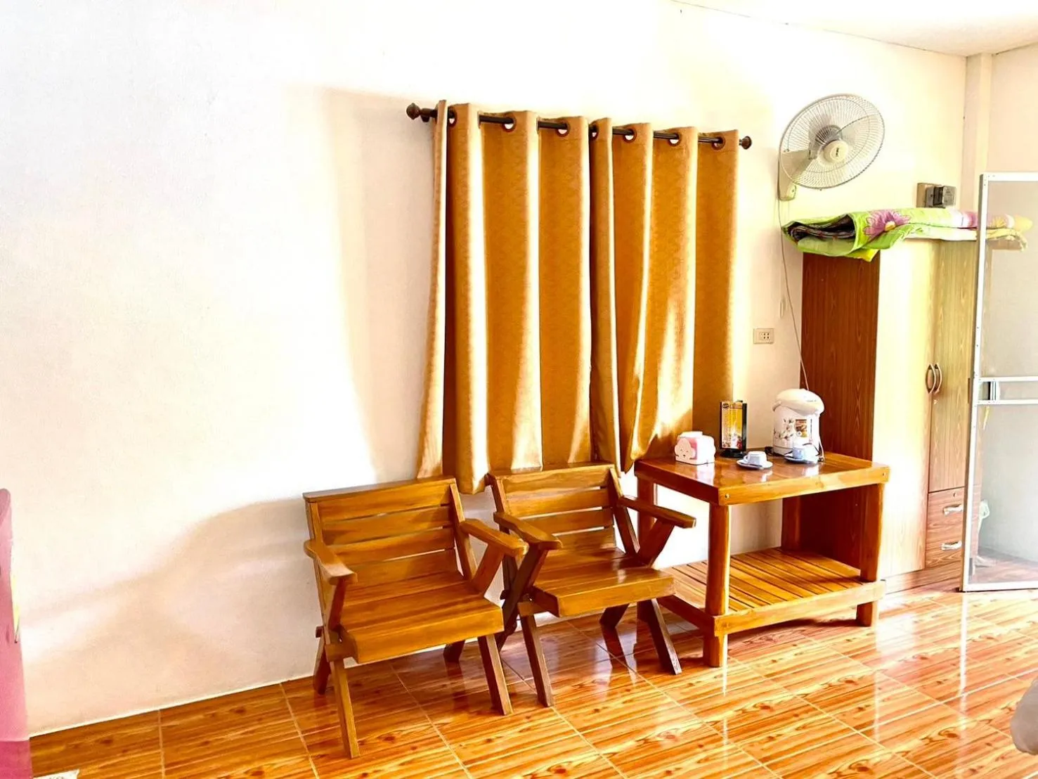 Seating area in Khum Khun Phon Resort Khao Yai