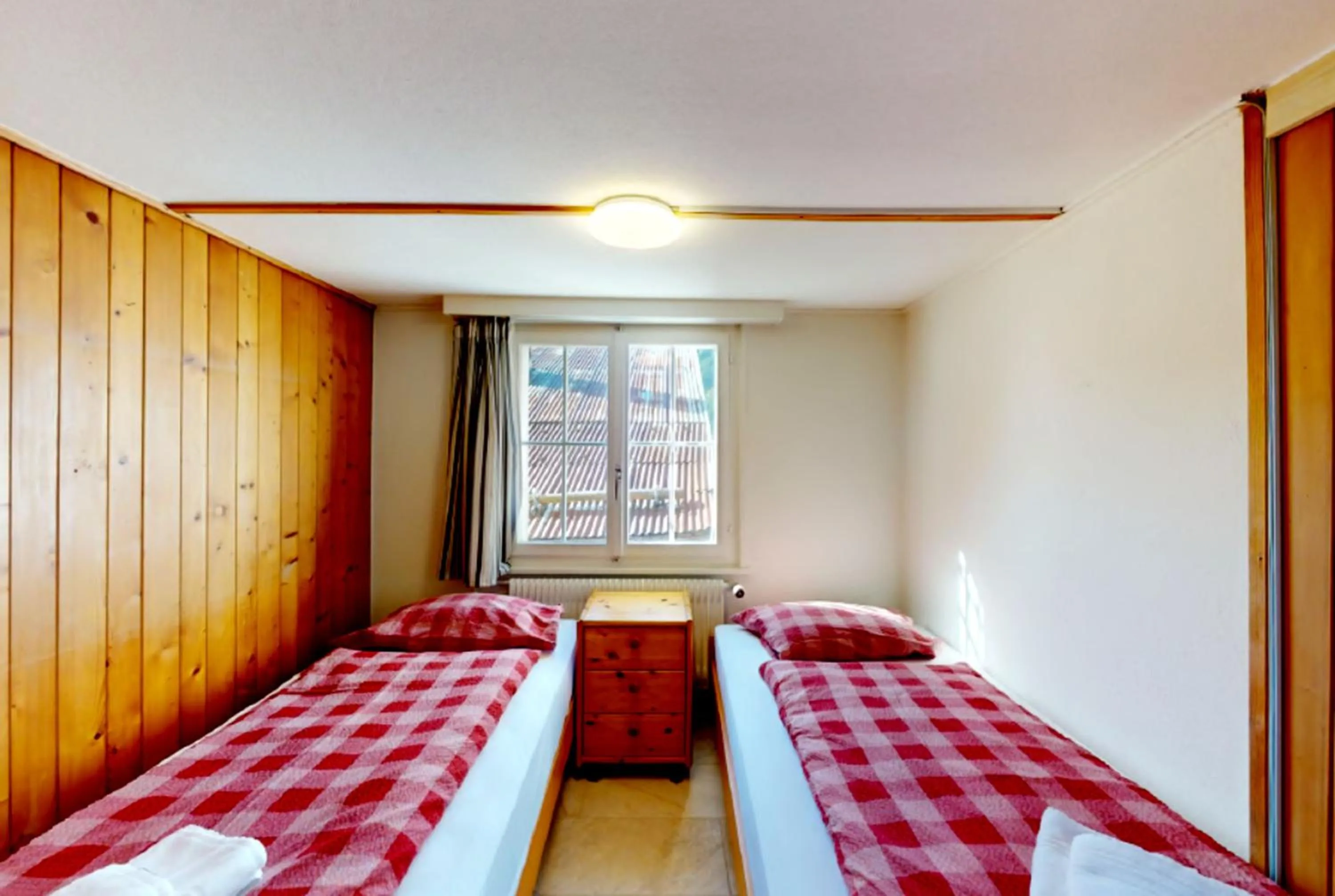 Bedroom, Bed in Gadmen Alpenrose, Switzerland