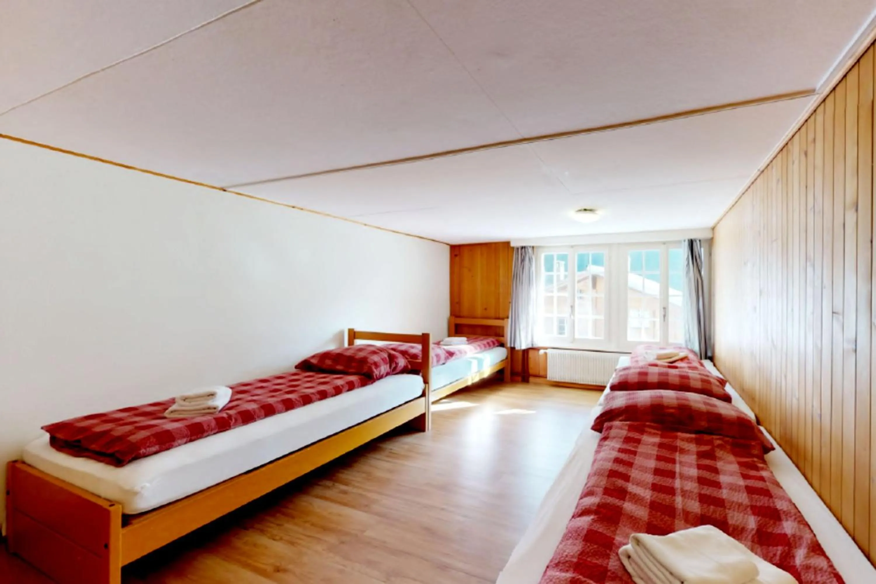 Bedroom, Bed in Gadmen Alpenrose, Switzerland