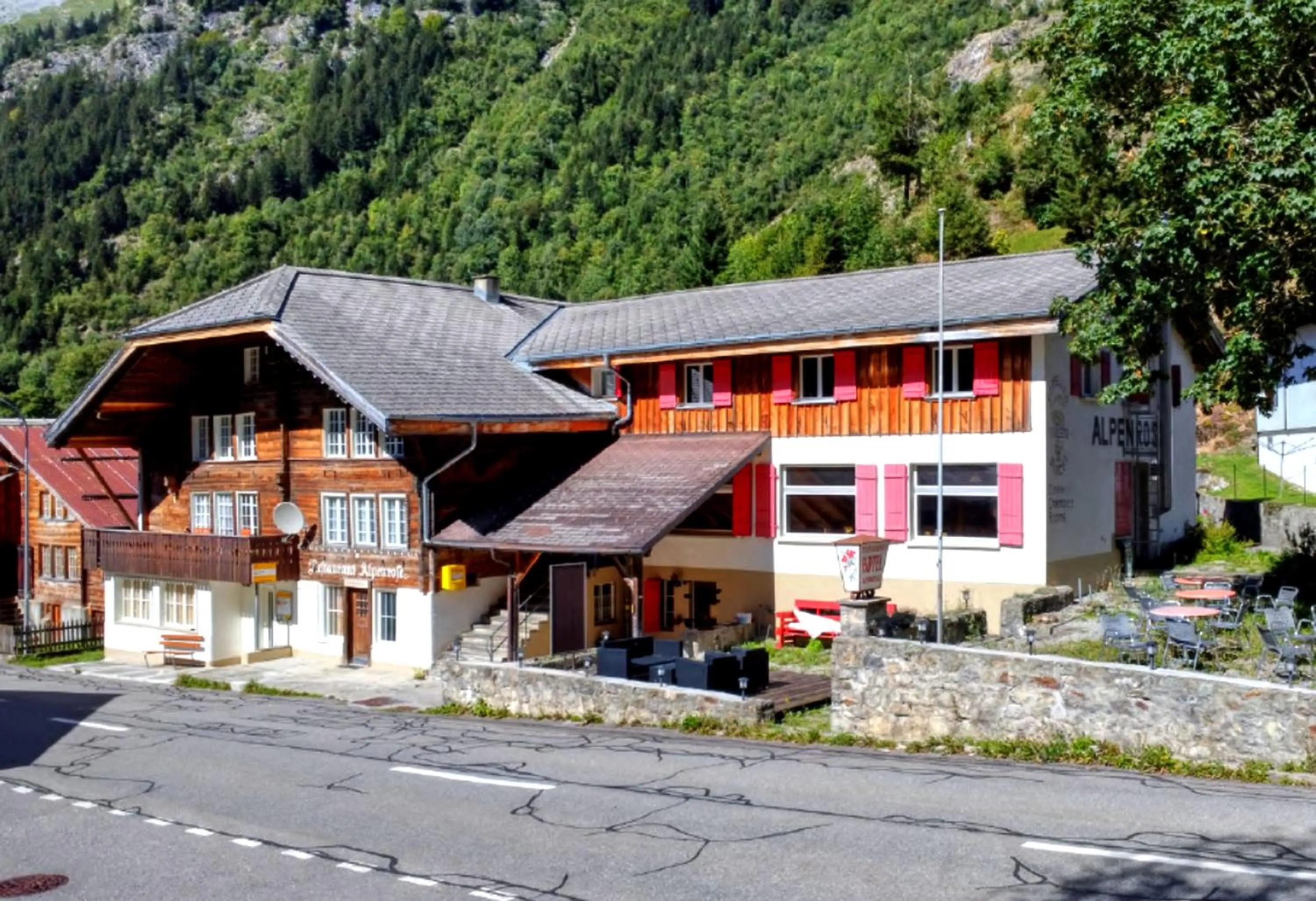 Property building in Gadmen Alpenrose, Switzerland