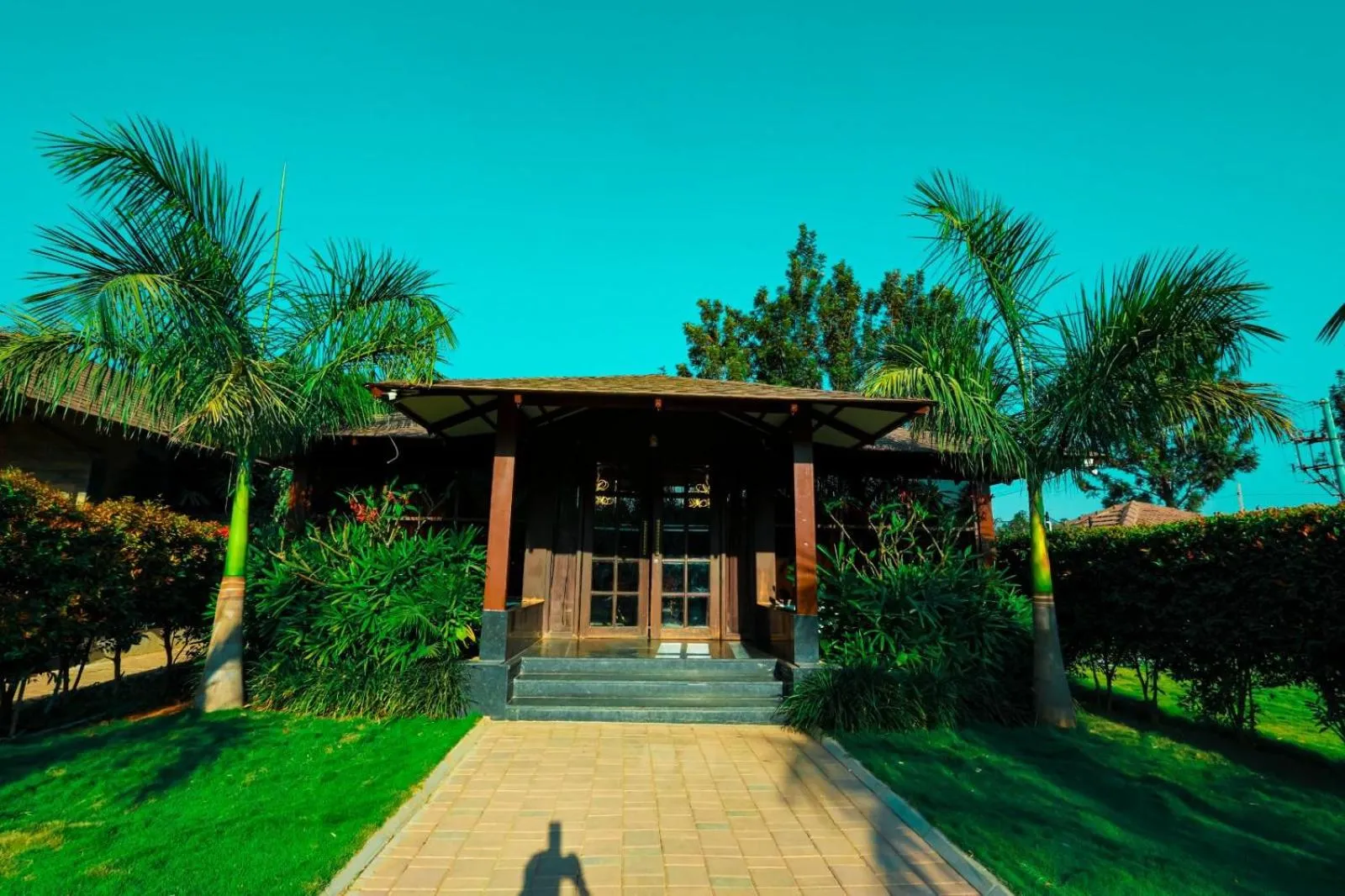 Facade/entrance in Veerdency Luxury resort