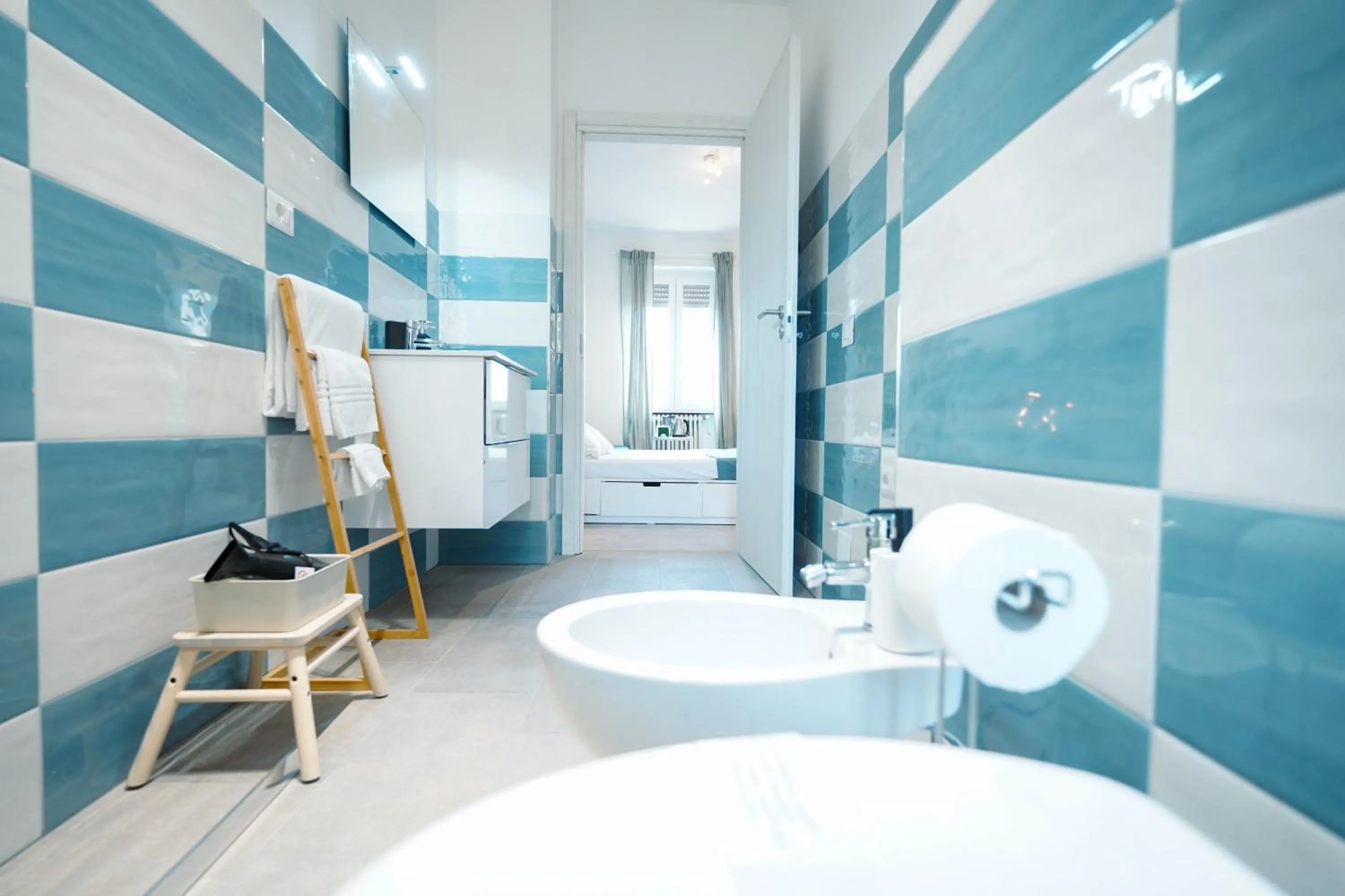 Bathroom in Salotto Tiburtino