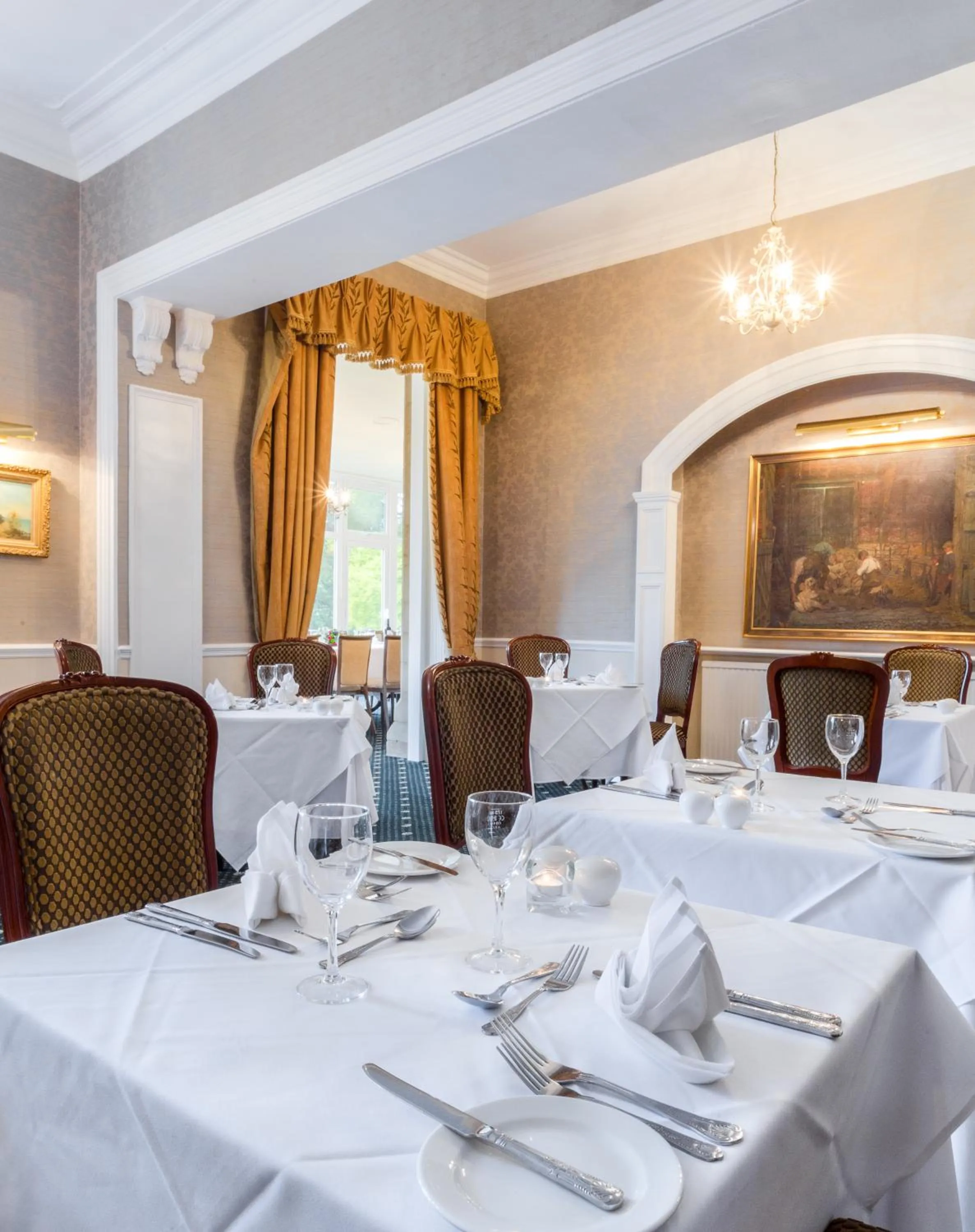 Restaurant/places to eat in Grinkle Park Hotel