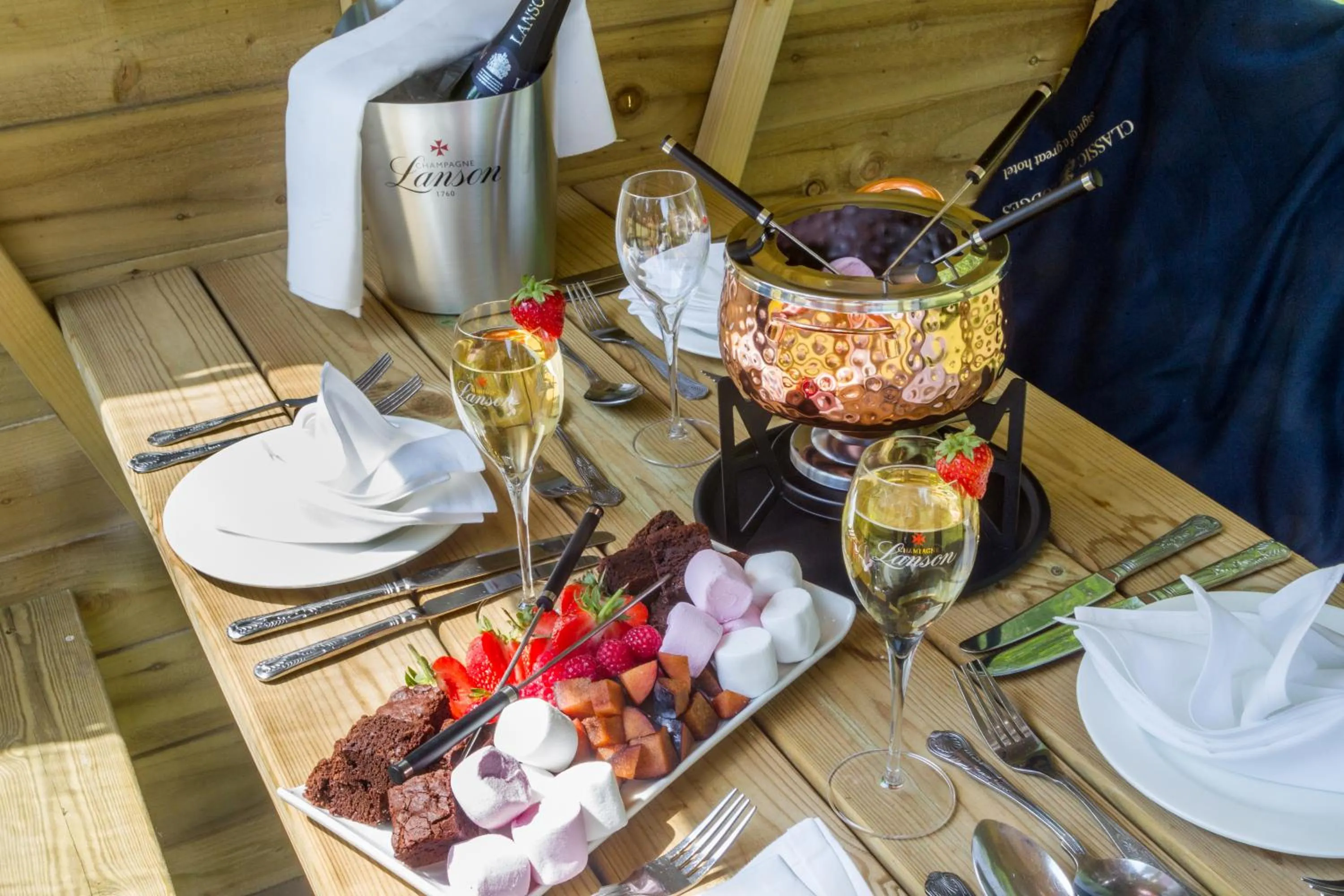 Food close-up in Grinkle Park Hotel