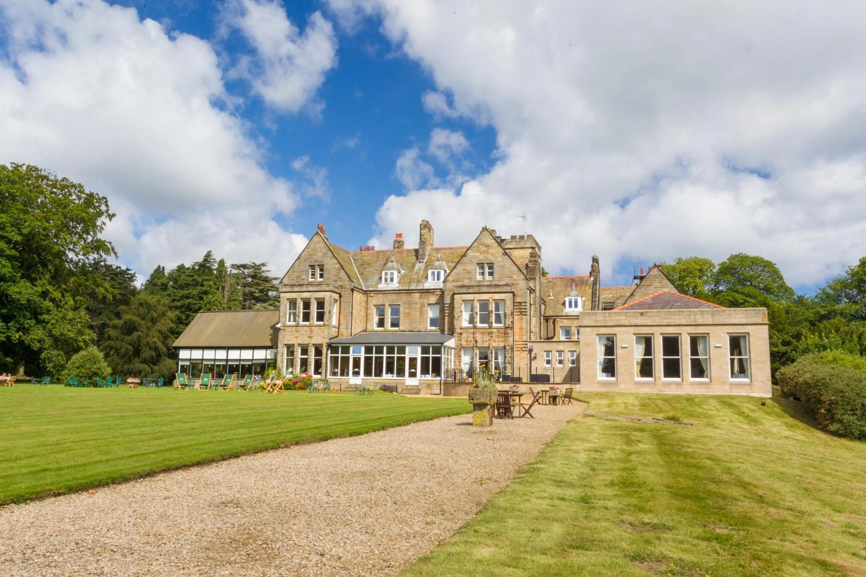 Garden in Grinkle Park Hotel