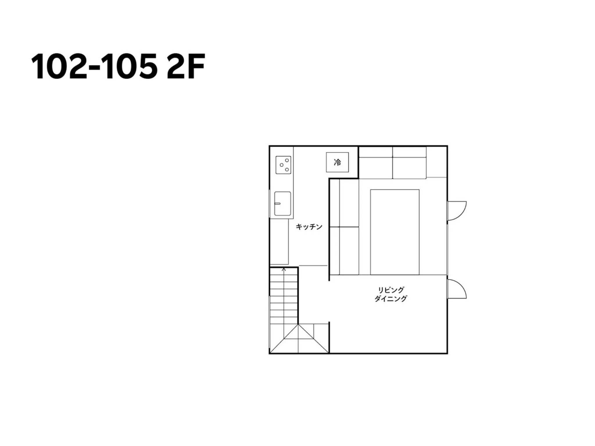 Floor plan in Rakuten STAY Izumo