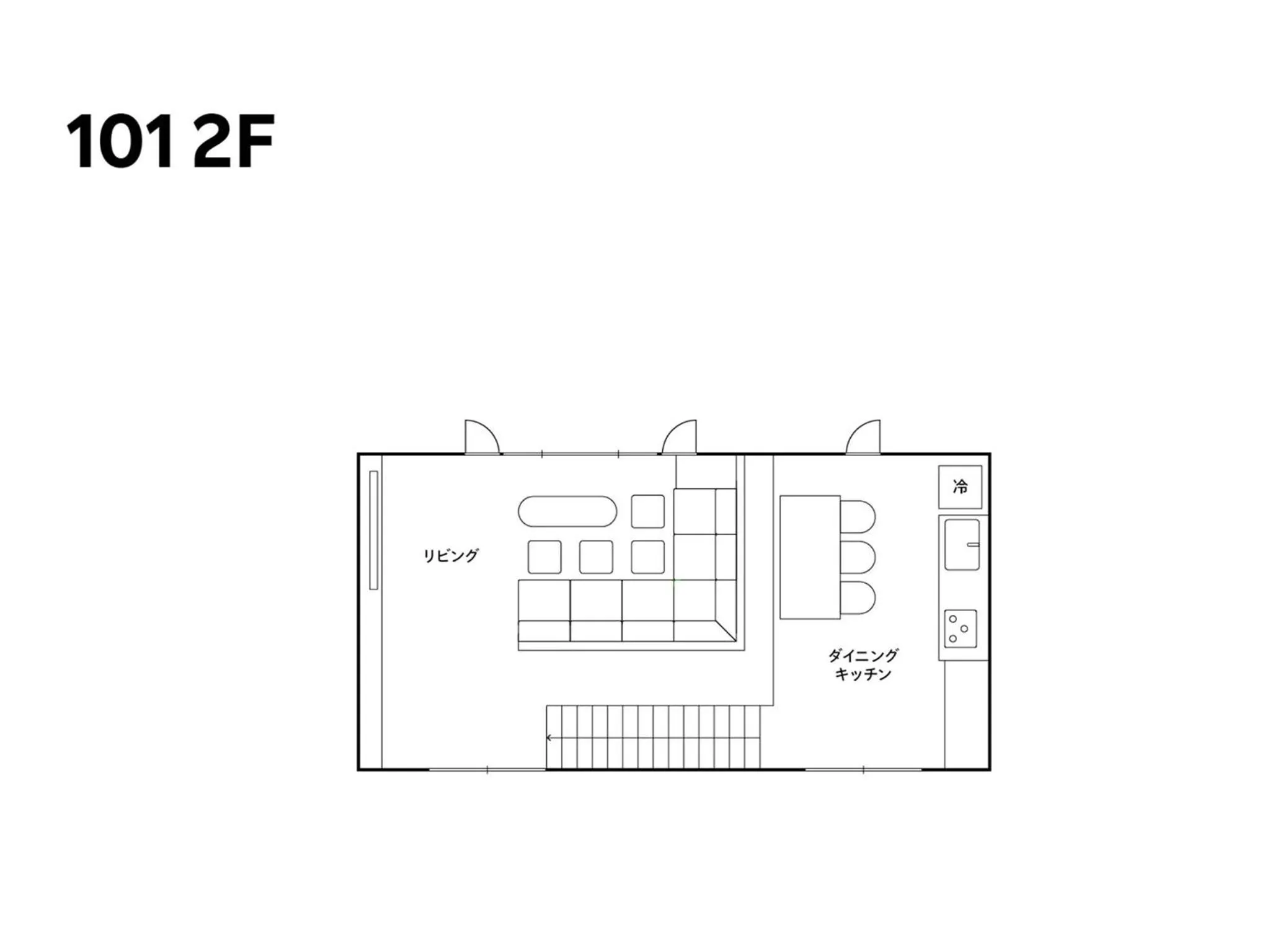 Floor plan in Rakuten STAY Izumo