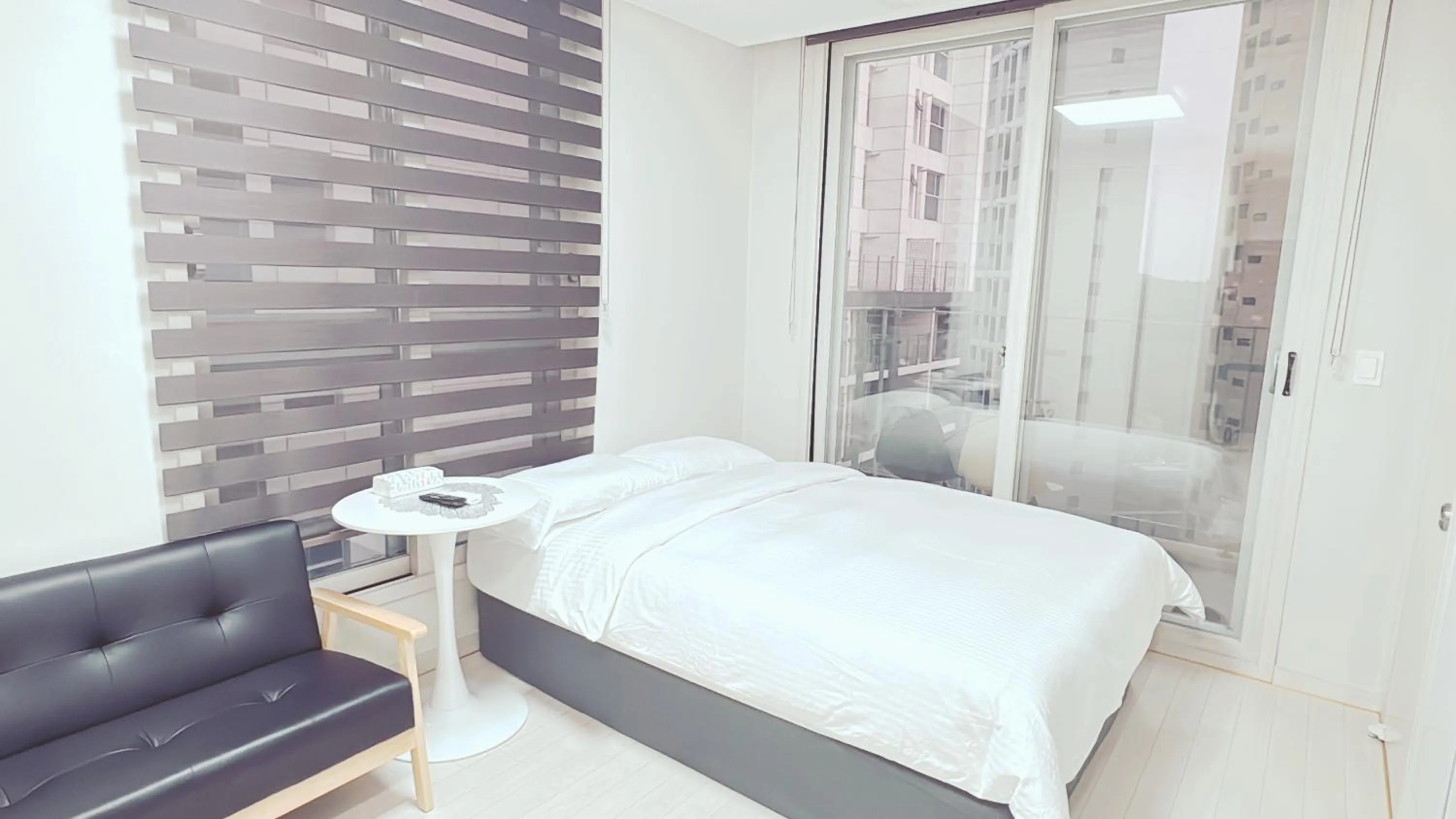 Bed in The Time hotel Incheon Airport