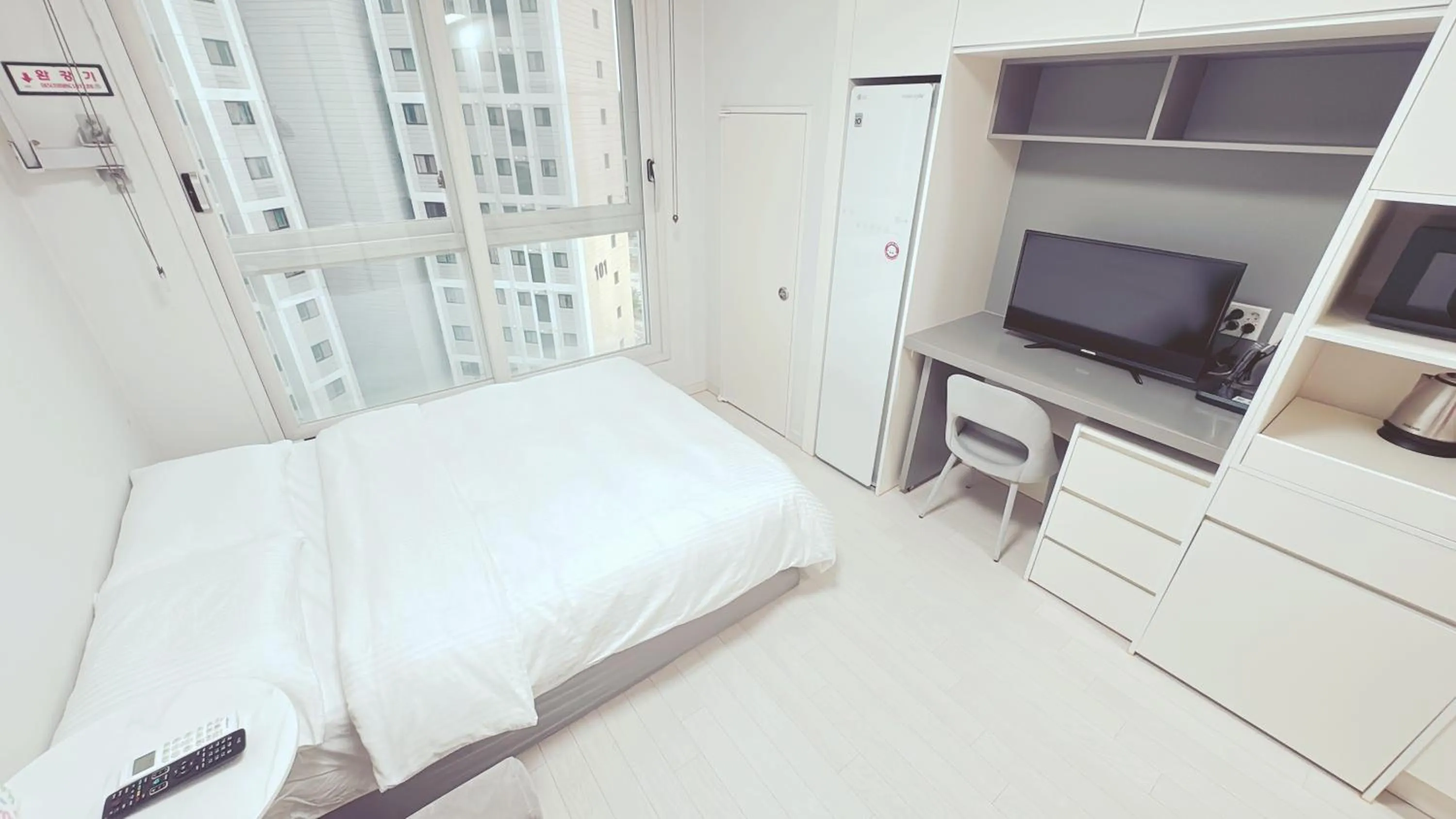 Bed in The Time hotel Incheon Airport