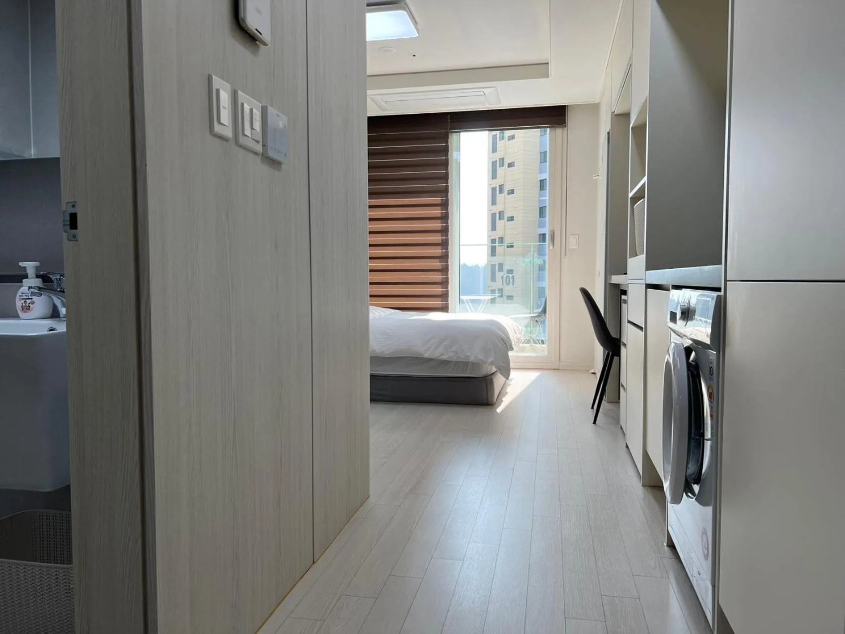 Bed in The Time hotel Incheon Airport