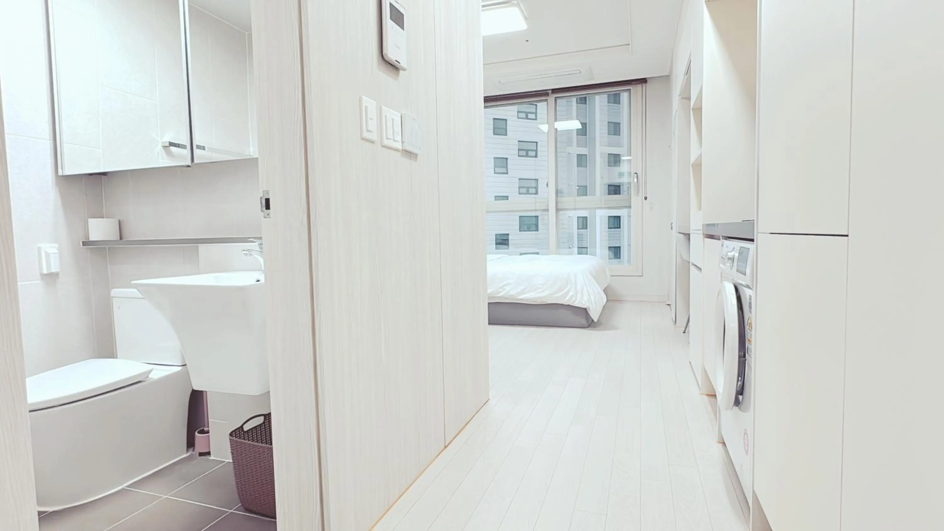 Photo of the whole room, Bed in The Time hotel Incheon Airport