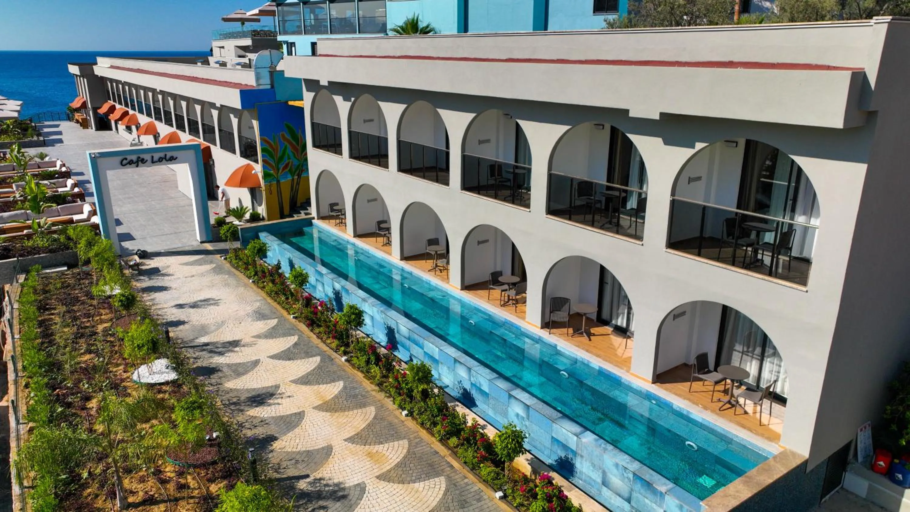 Property building in Ada Port Hotel Adults Only