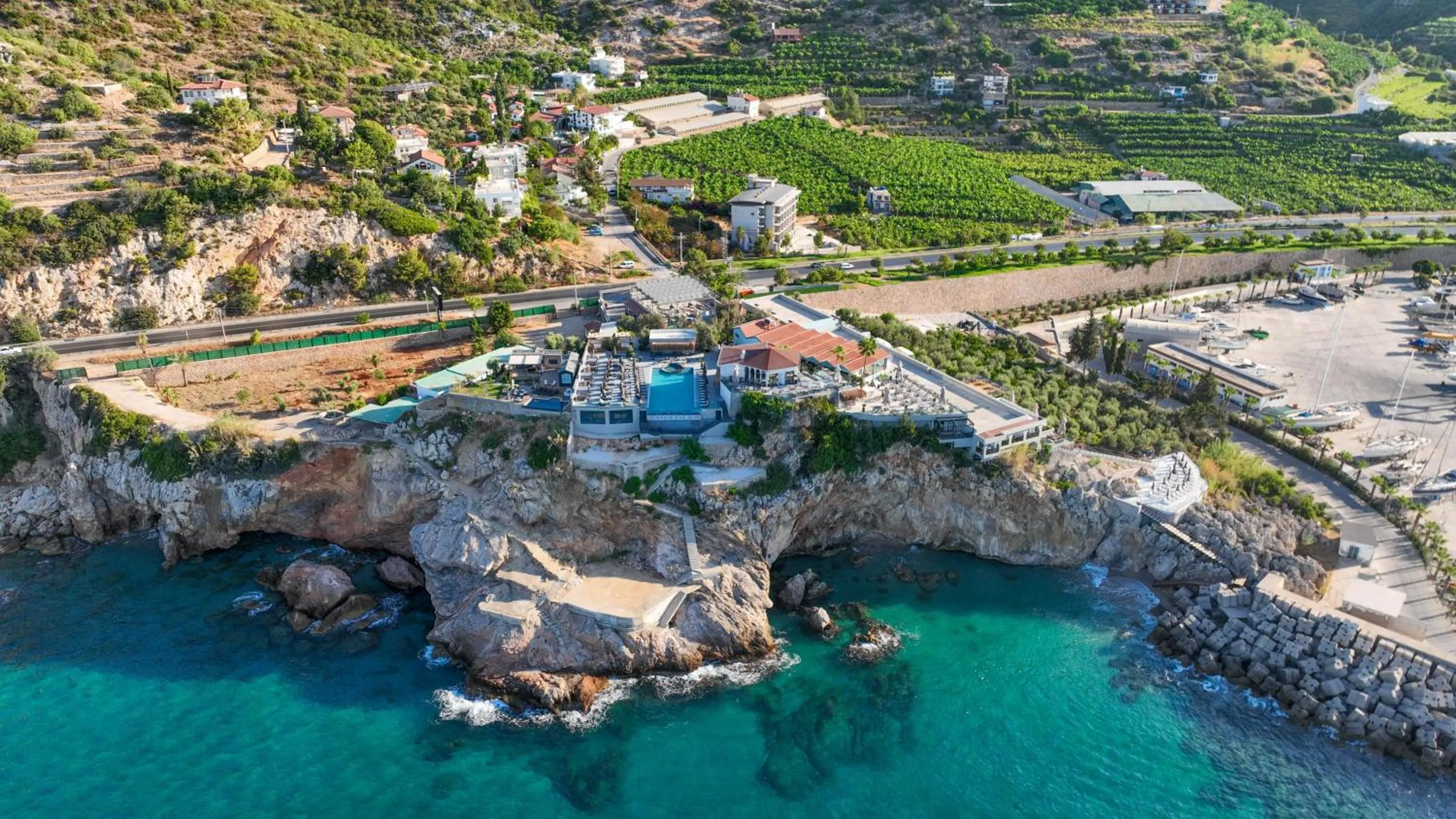 Property building in Ada Port Hotel Adults Only