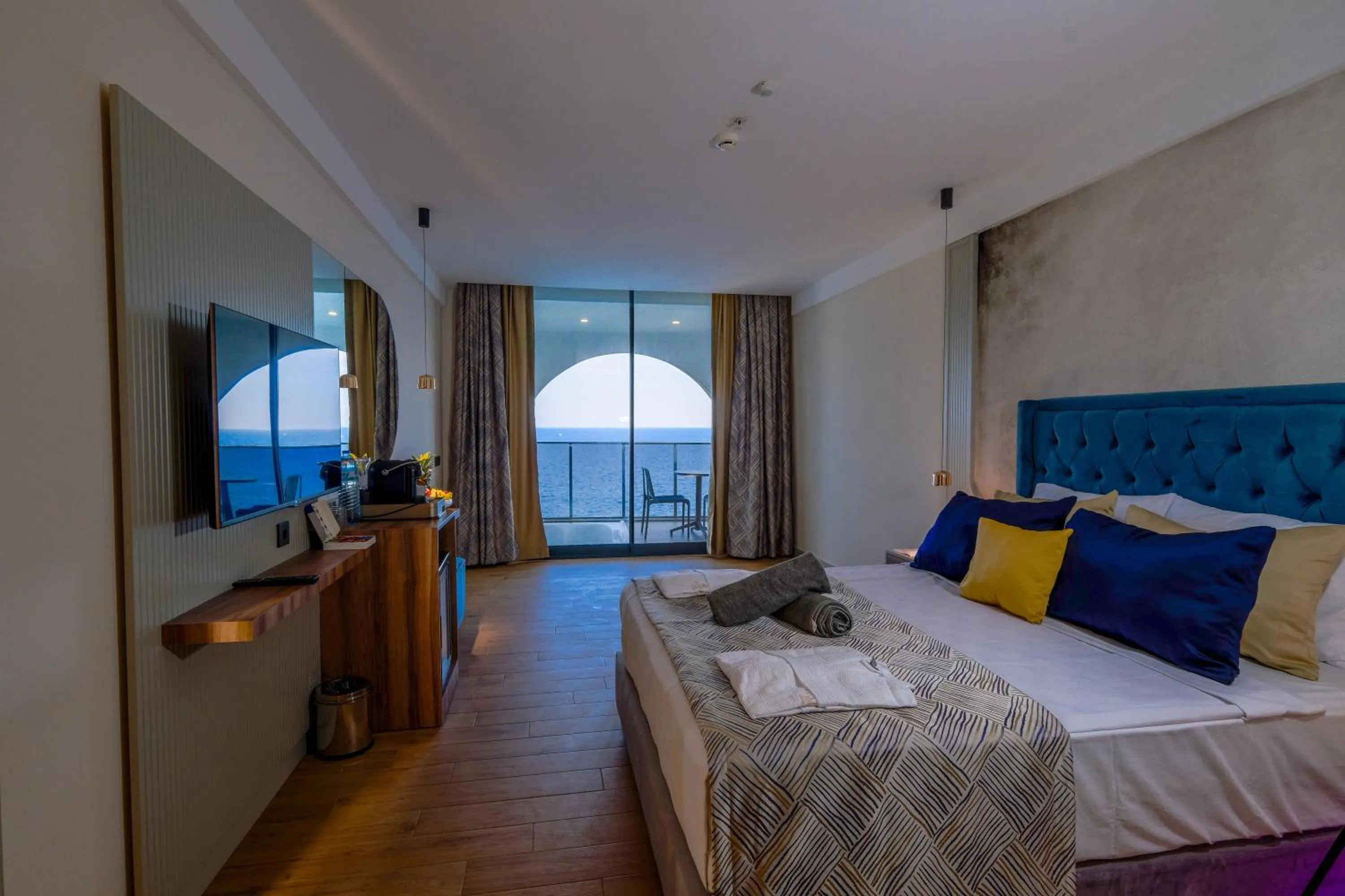 Photo of the whole room, Bed in Ada Port Hotel Adults Only