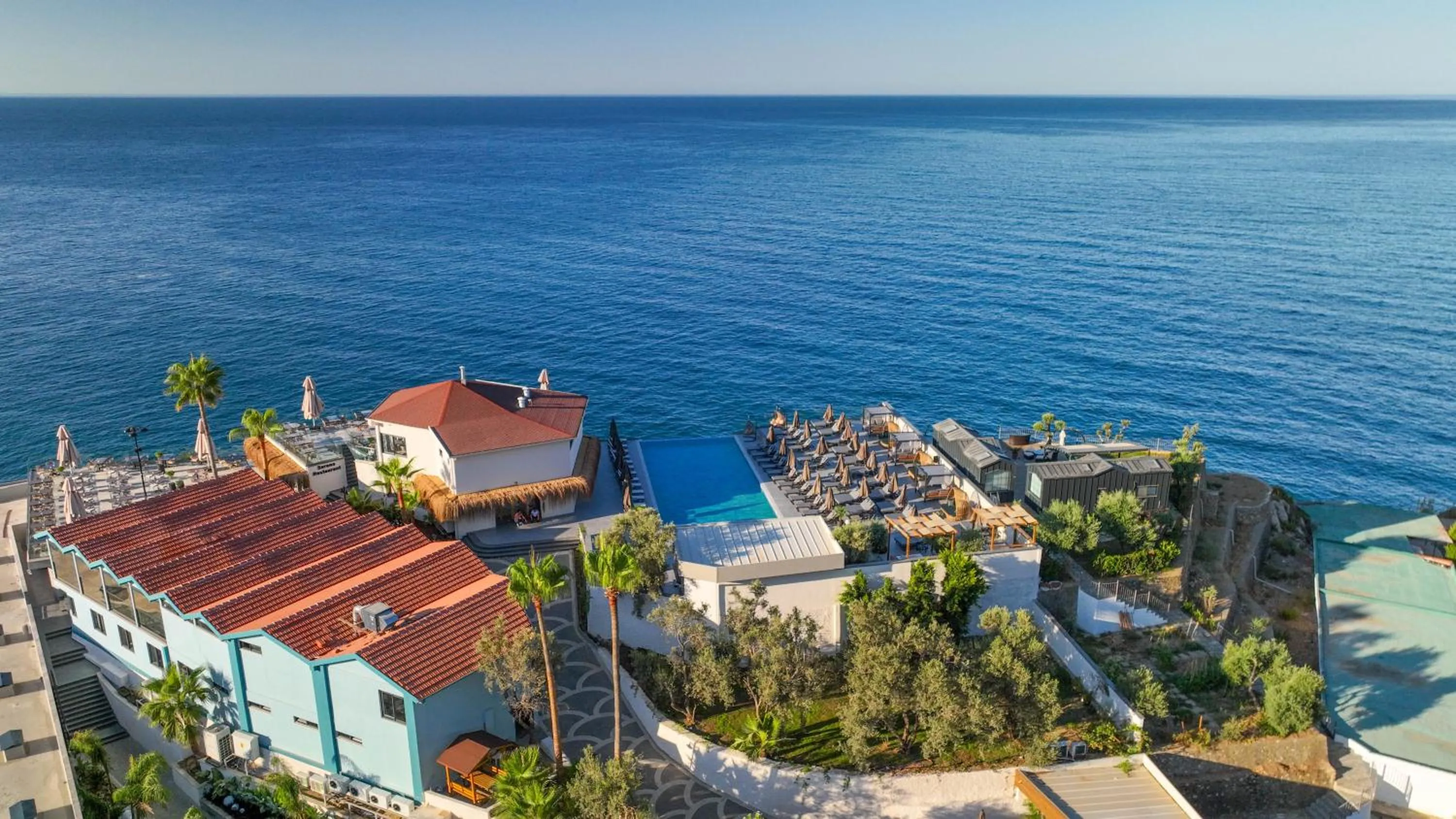 Property building in Ada Port Hotel Adults Only