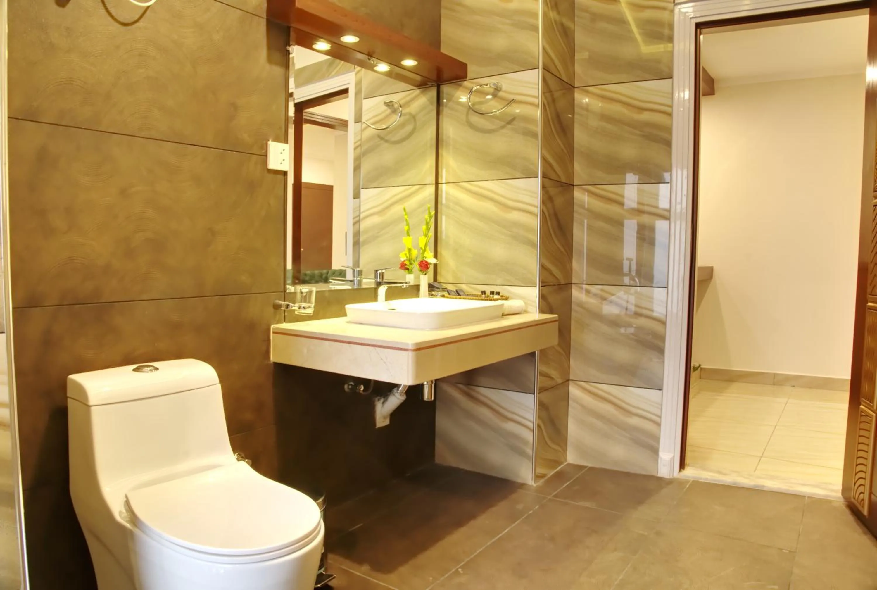 Toilet in Hotel Tourmaline Peshawar