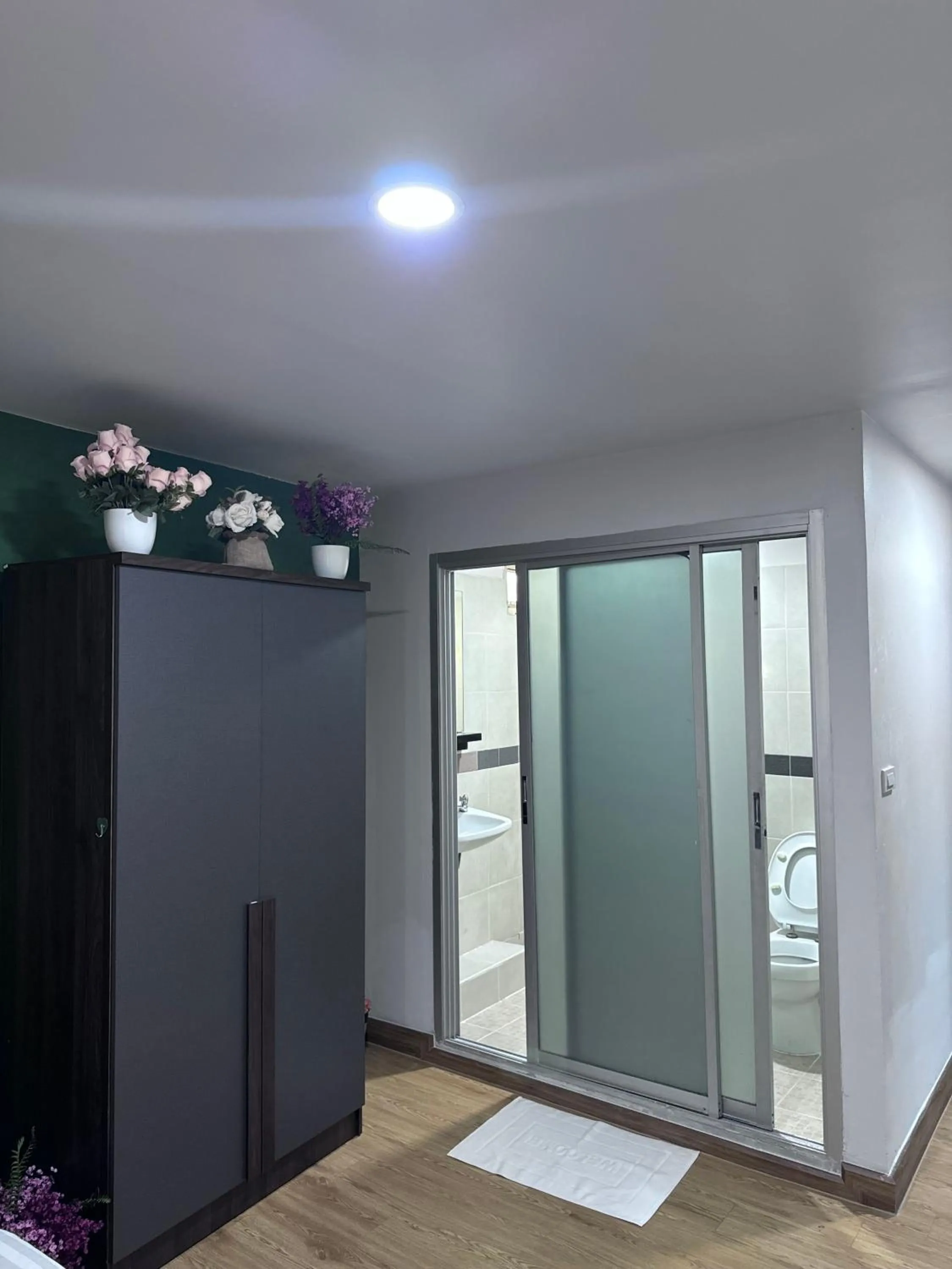 Bathroom in Bud Brew Beyond Dispensary and Hotel