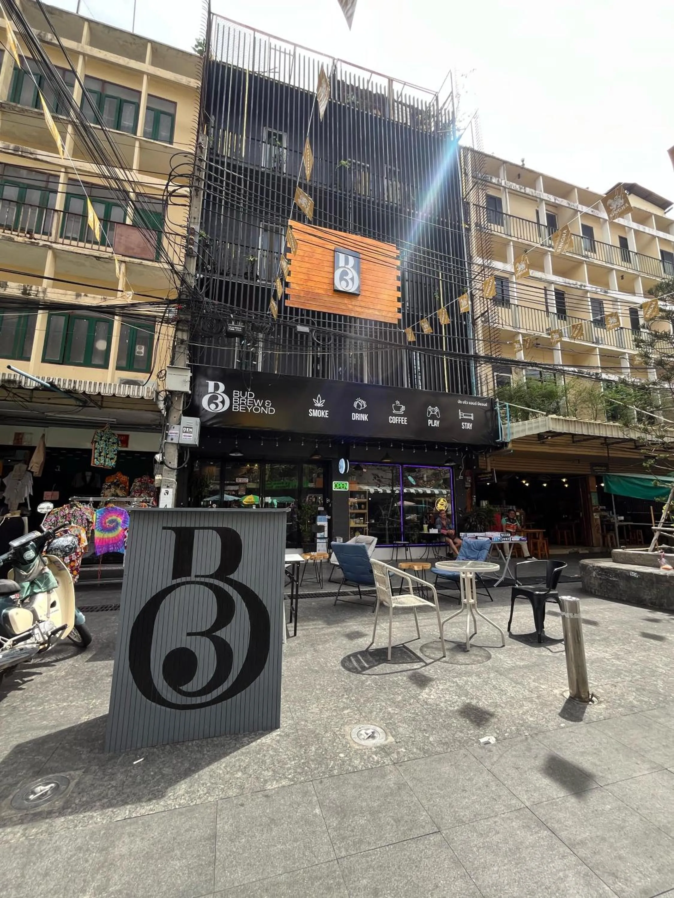 Property building in Bud Brew Beyond Dispensary and Hotel