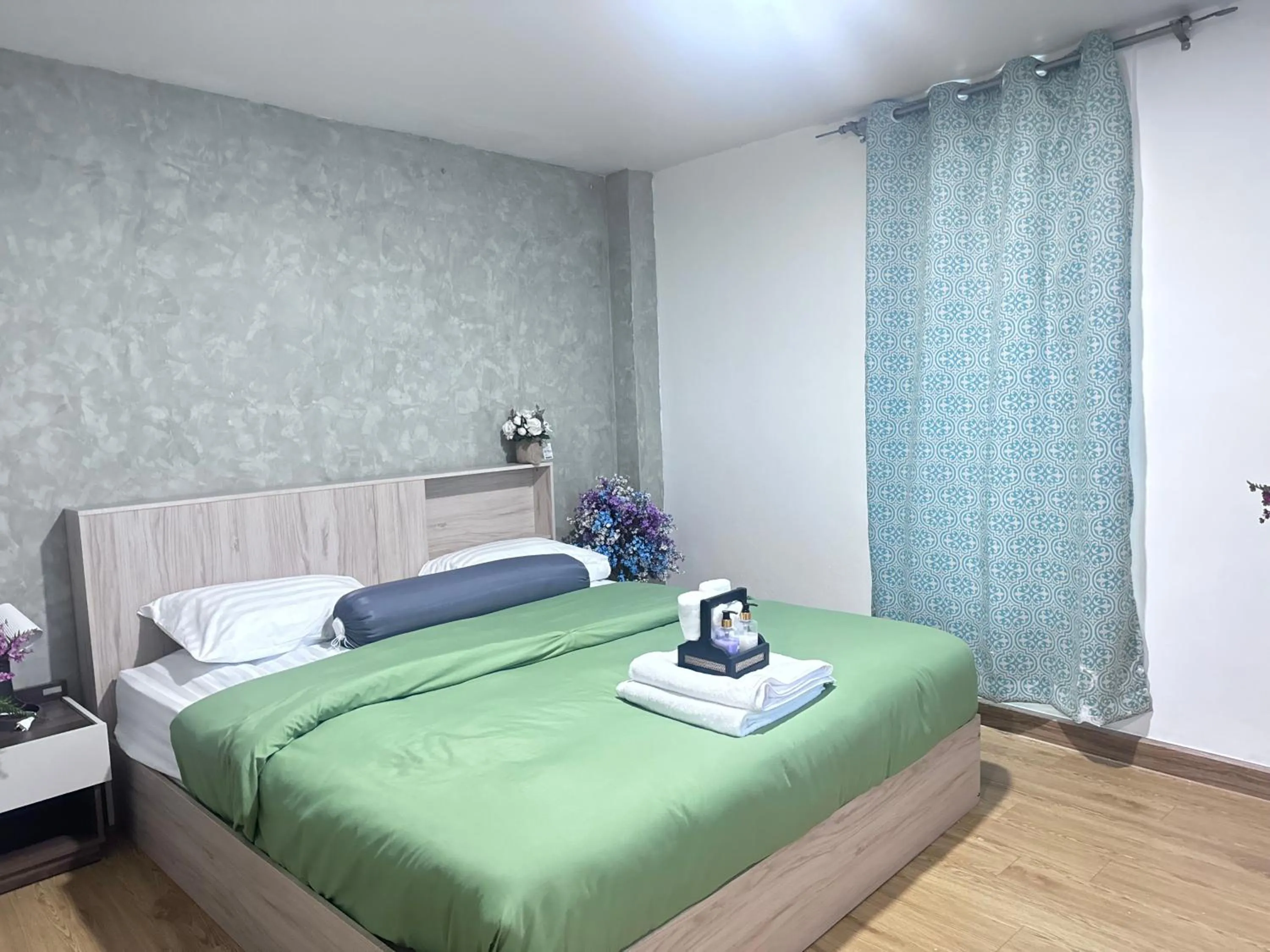 Bed in Bud Brew Beyond Dispensary and Hotel