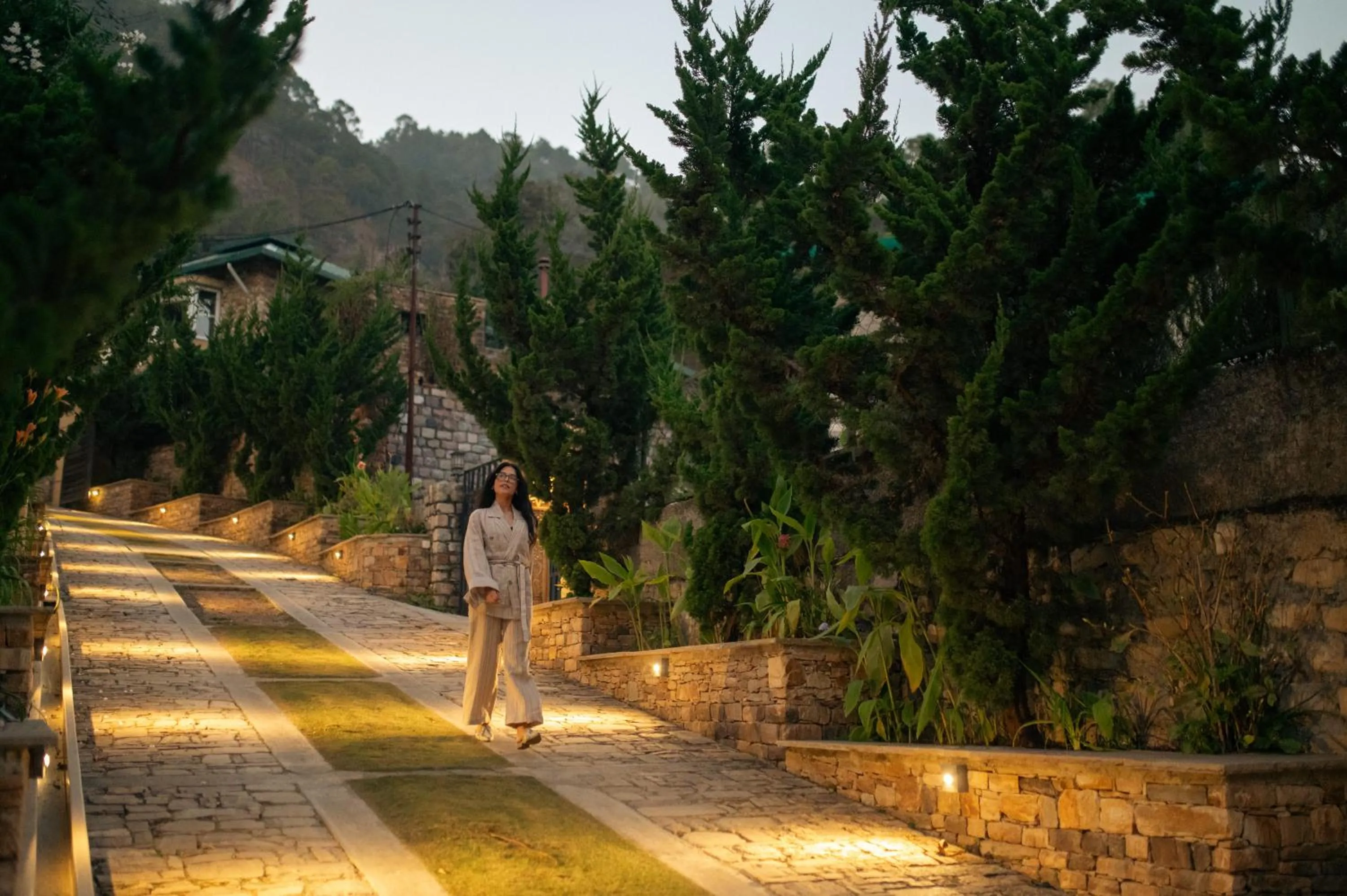 Natural landscape in Brij Atmanya Bhowali, Nainital, A Luxury Mountain Escape