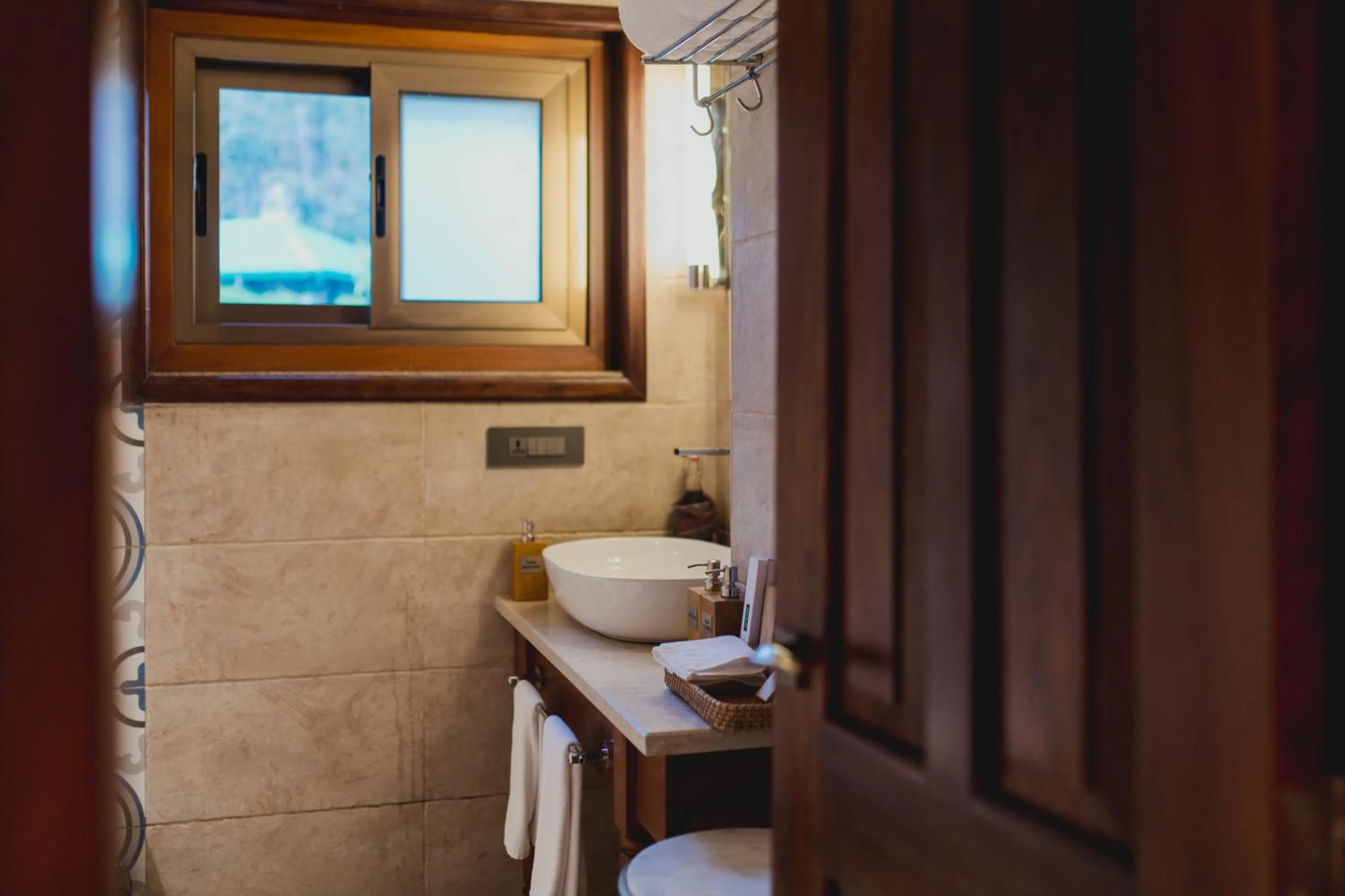 Bathroom in Brij Atmanya Bhowali, Nainital, A Luxury Mountain Escape