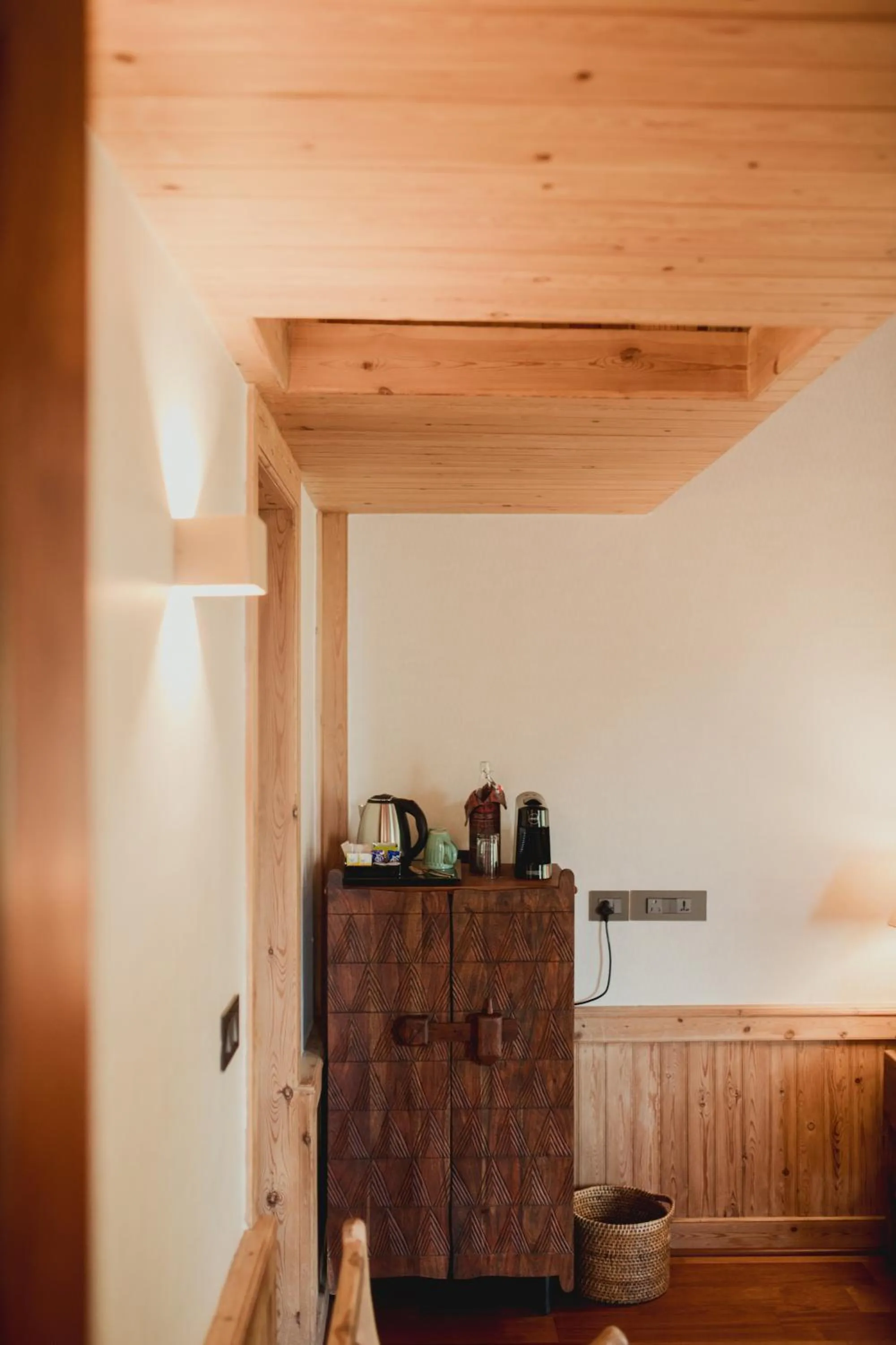 minibar in Brij Atmanya Bhowali, Nainital, A Luxury Mountain Escape