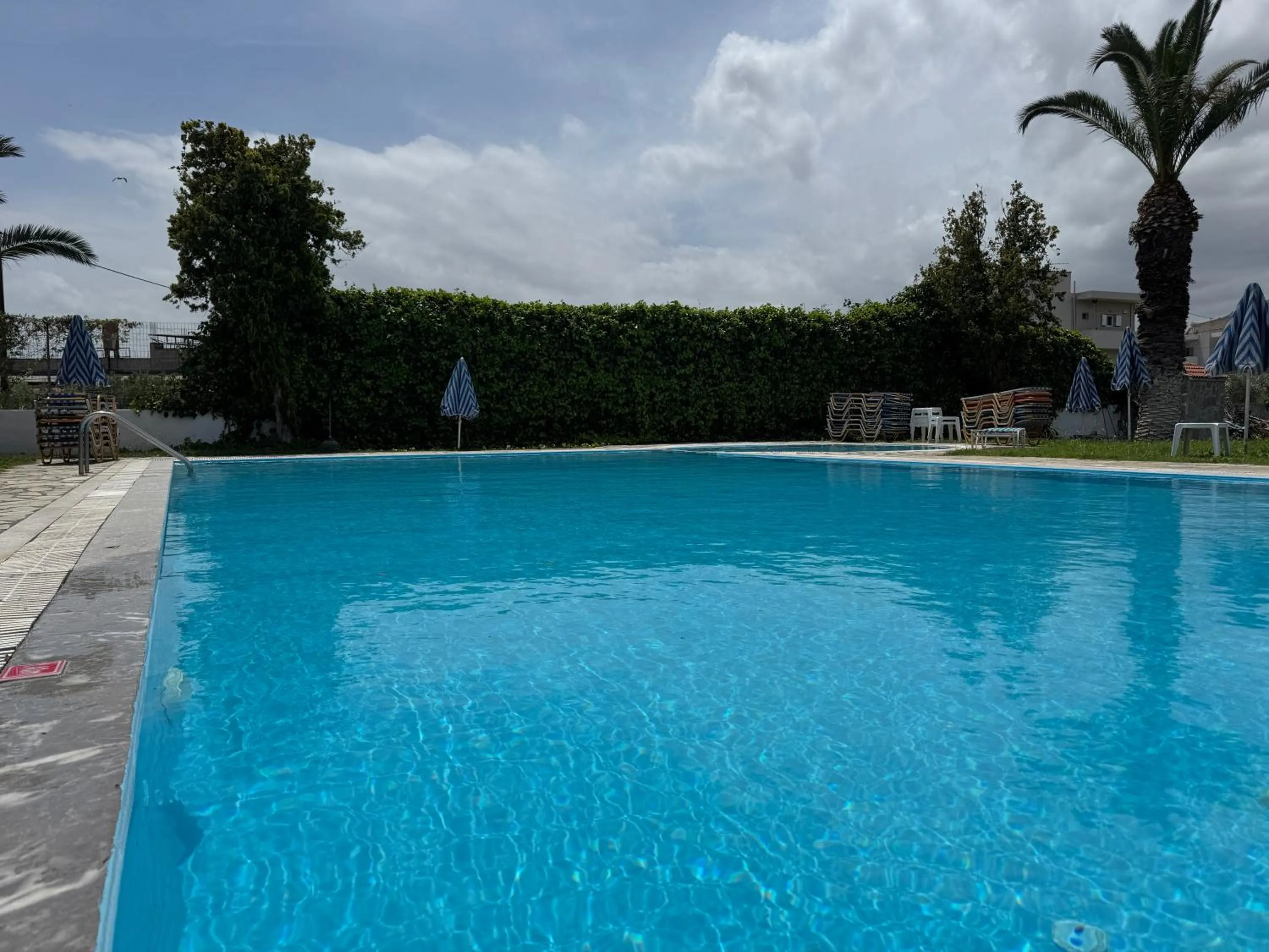 Pool view in Zac & Georgio Studios