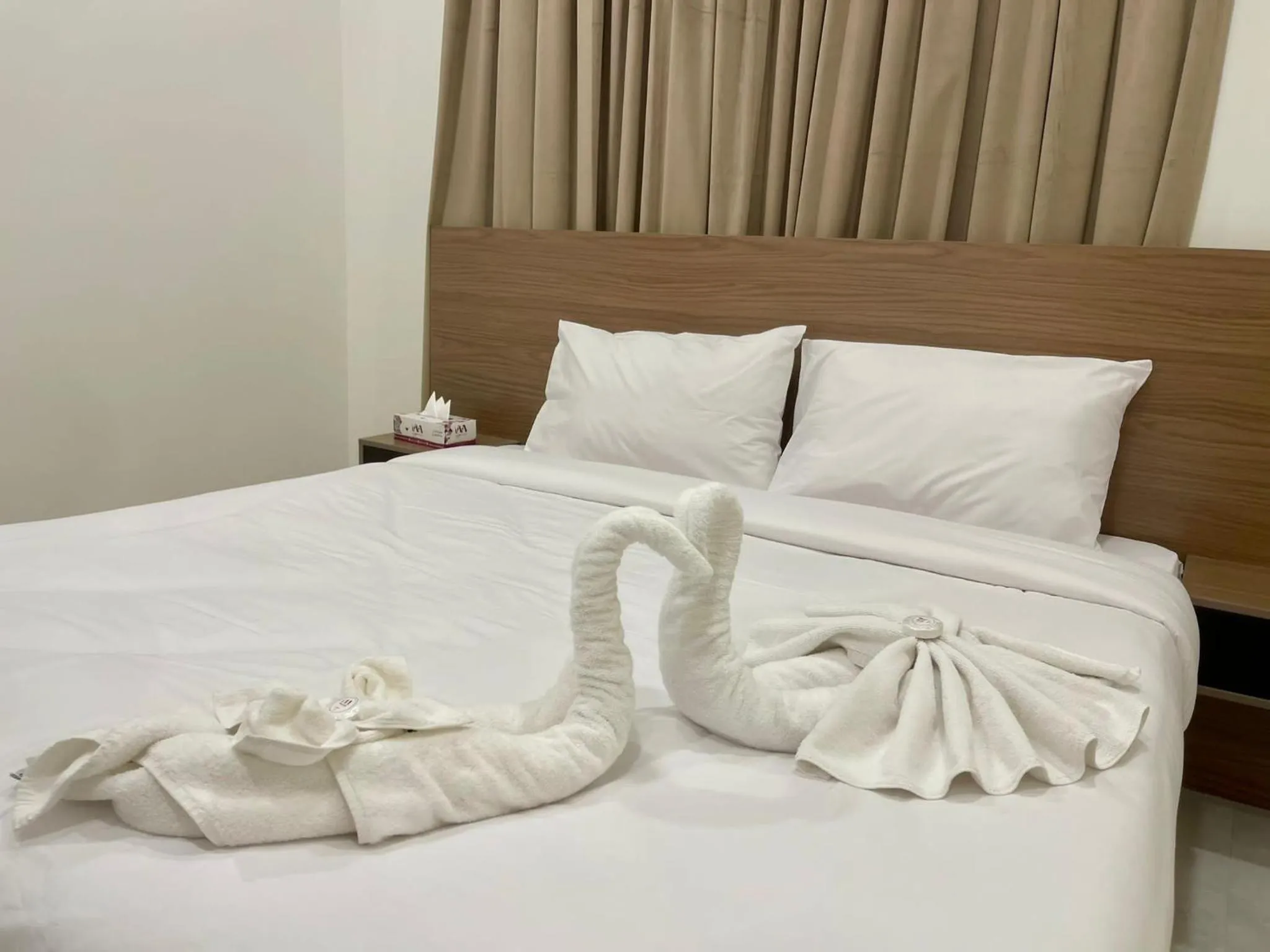 Bed in برج ماجيك سويت Magic Suite Tower