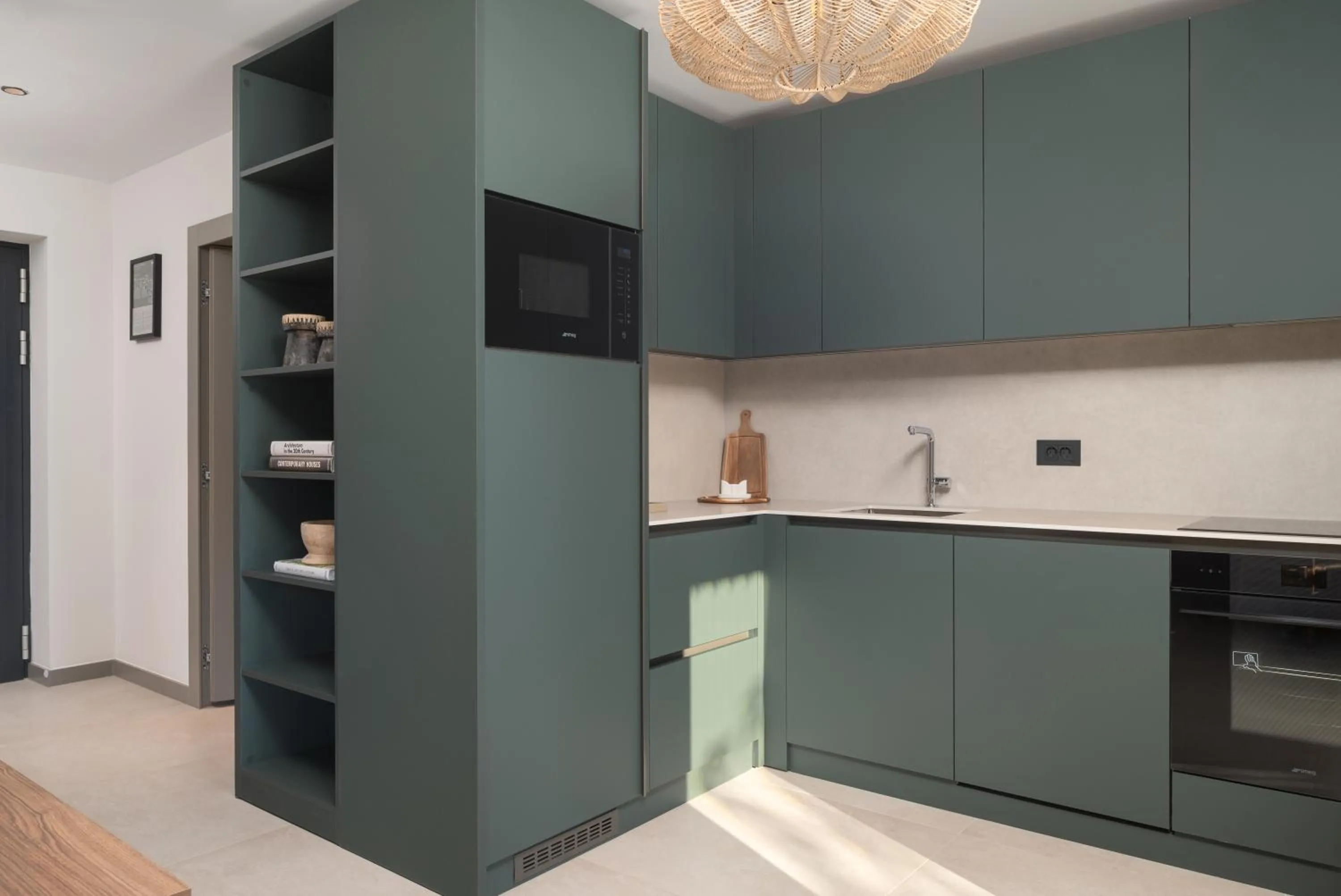 Kitchen or kitchenette in Molum Hotel & Residences