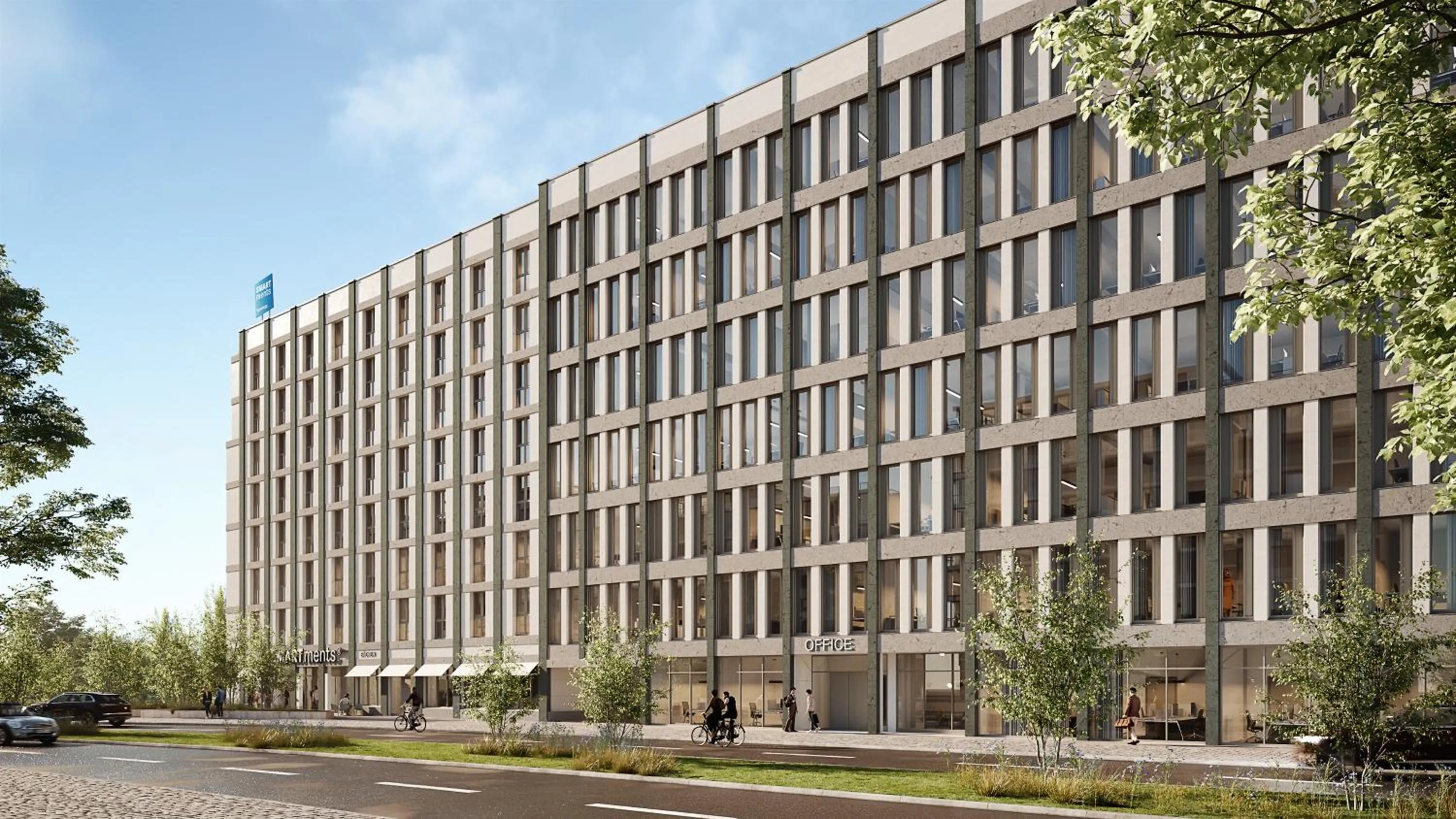 Property building in smartments Frankfurt Airport