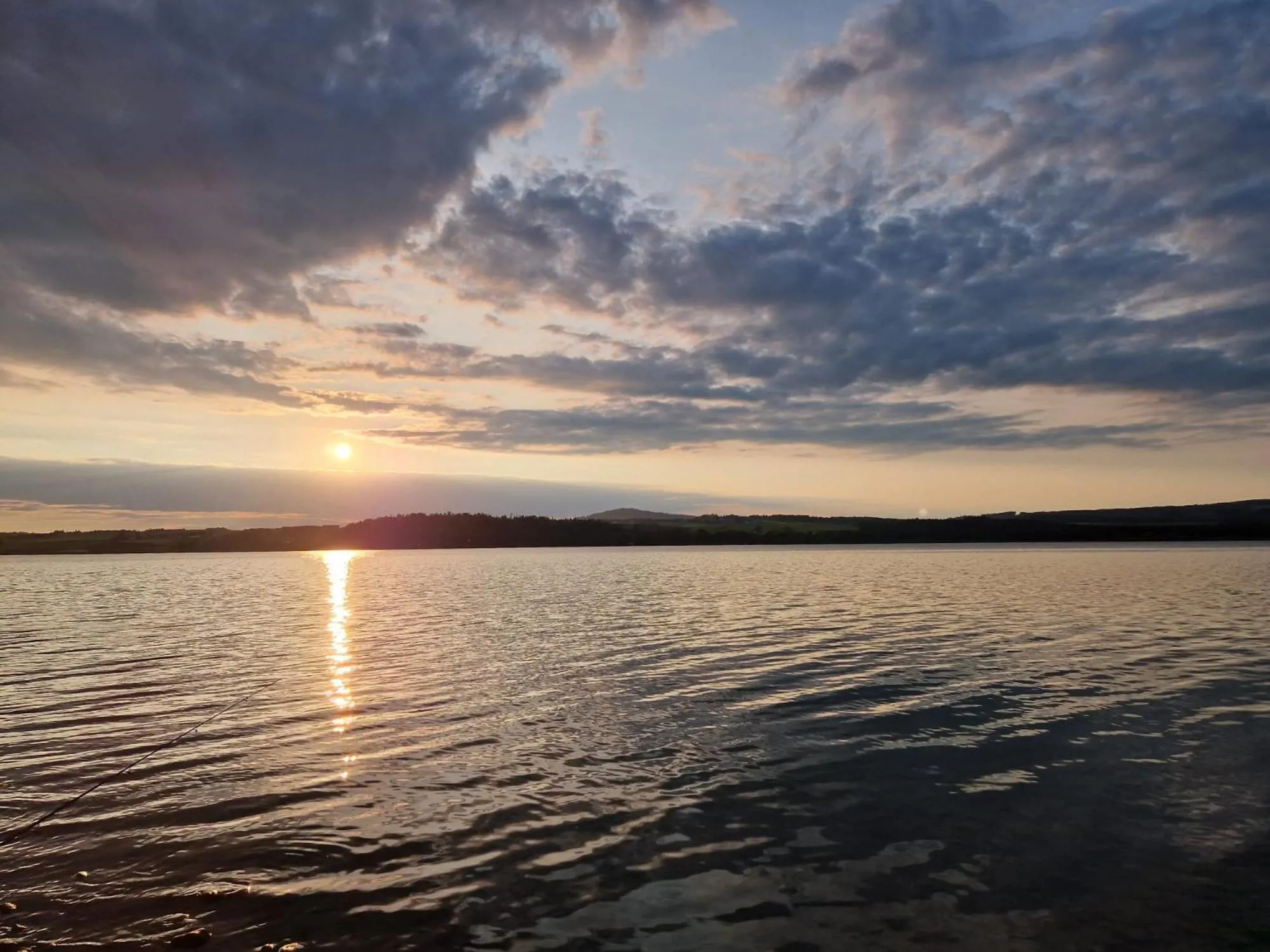 Sunset in Hotel Berg