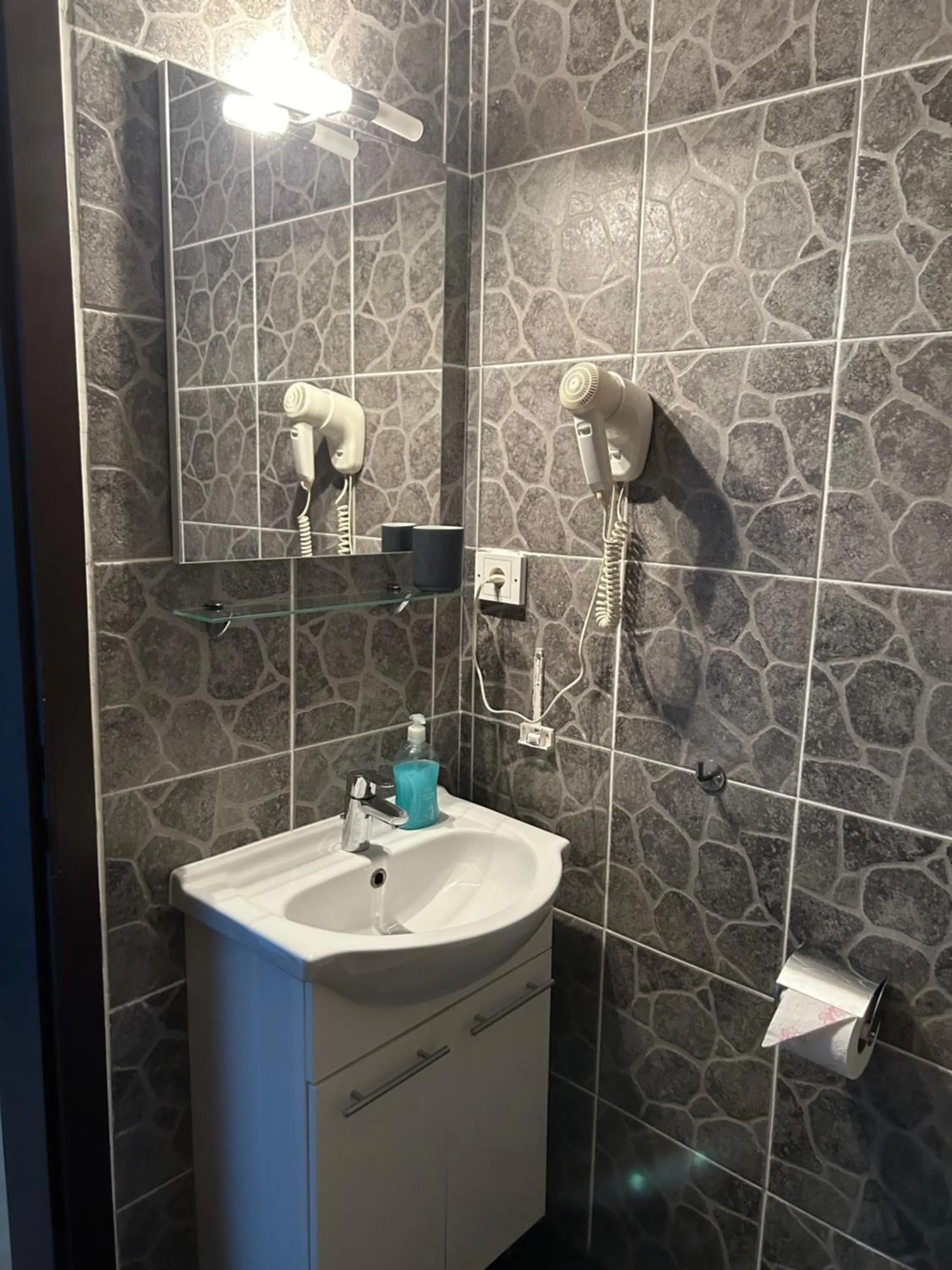 Shower in Hotel Berg