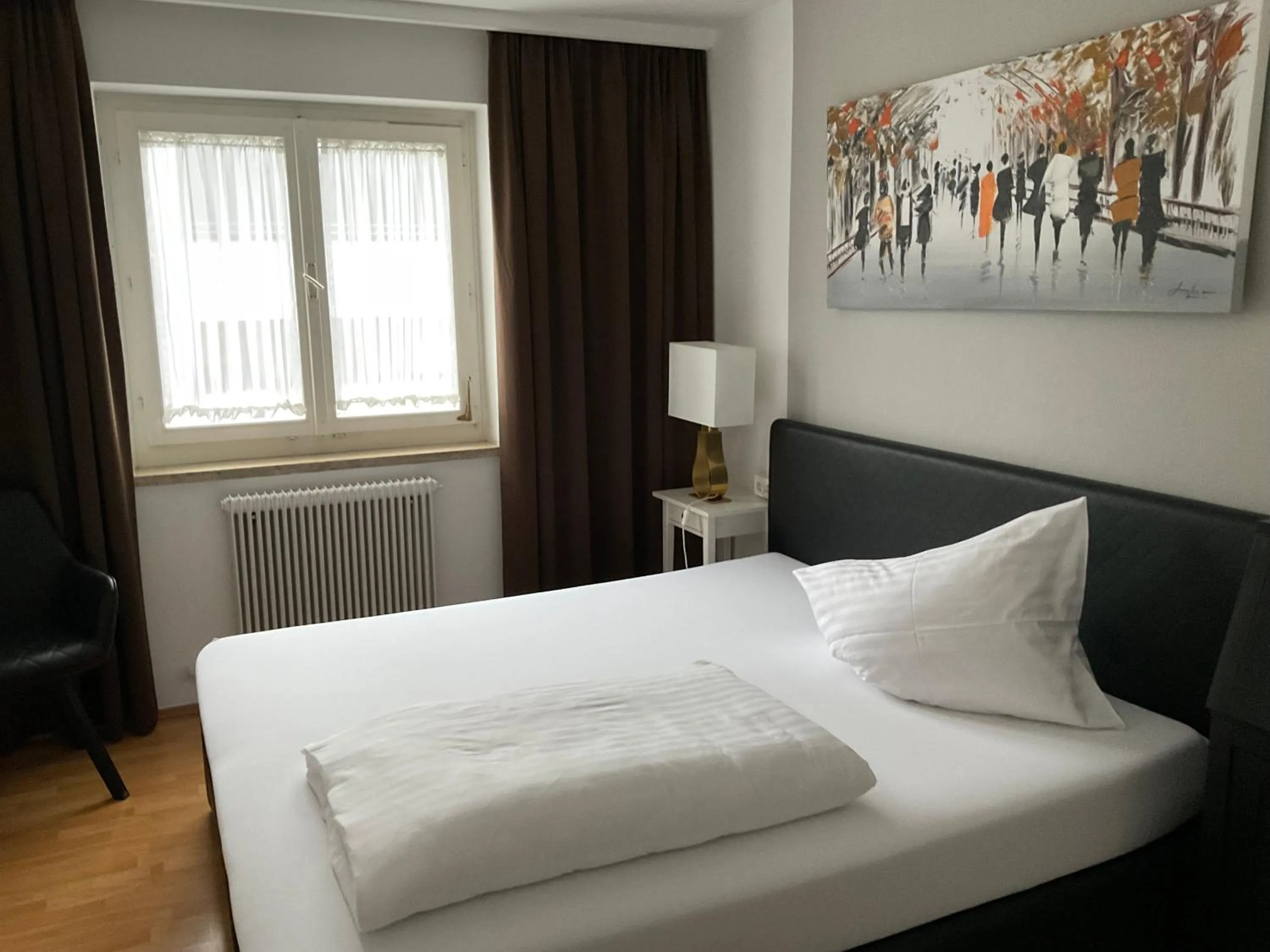 View (from property/room), Bed in Hotel Berg