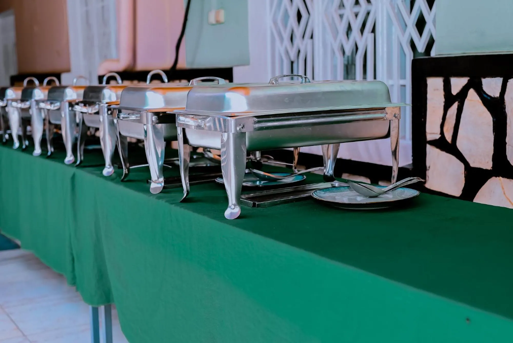 Buffet breakfast in The 3K Guest House