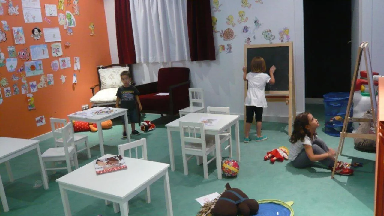 Children play ground in HG La Molina