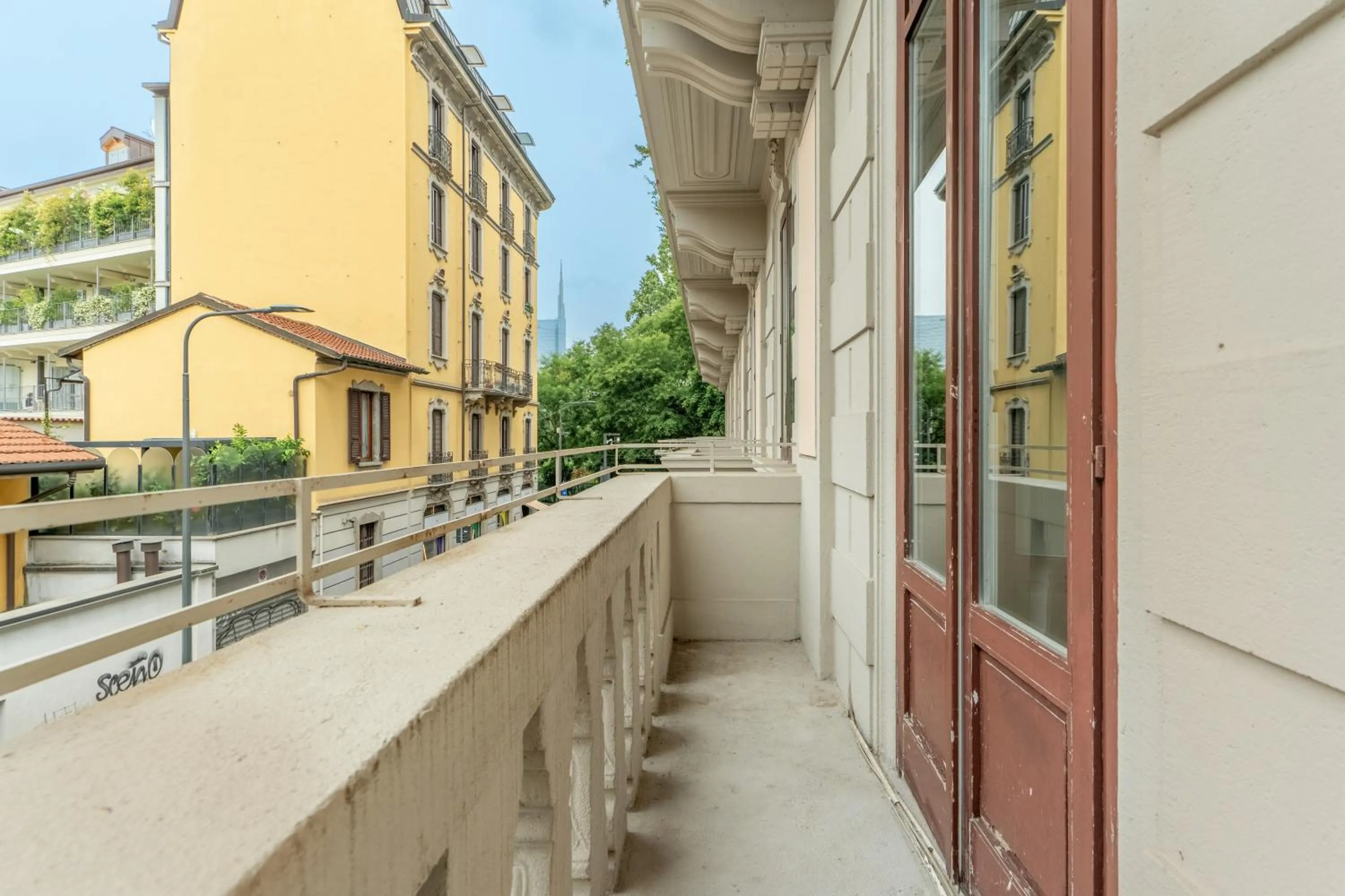 Balcony/Terrace in Montello Suites Foresteria Lombarda