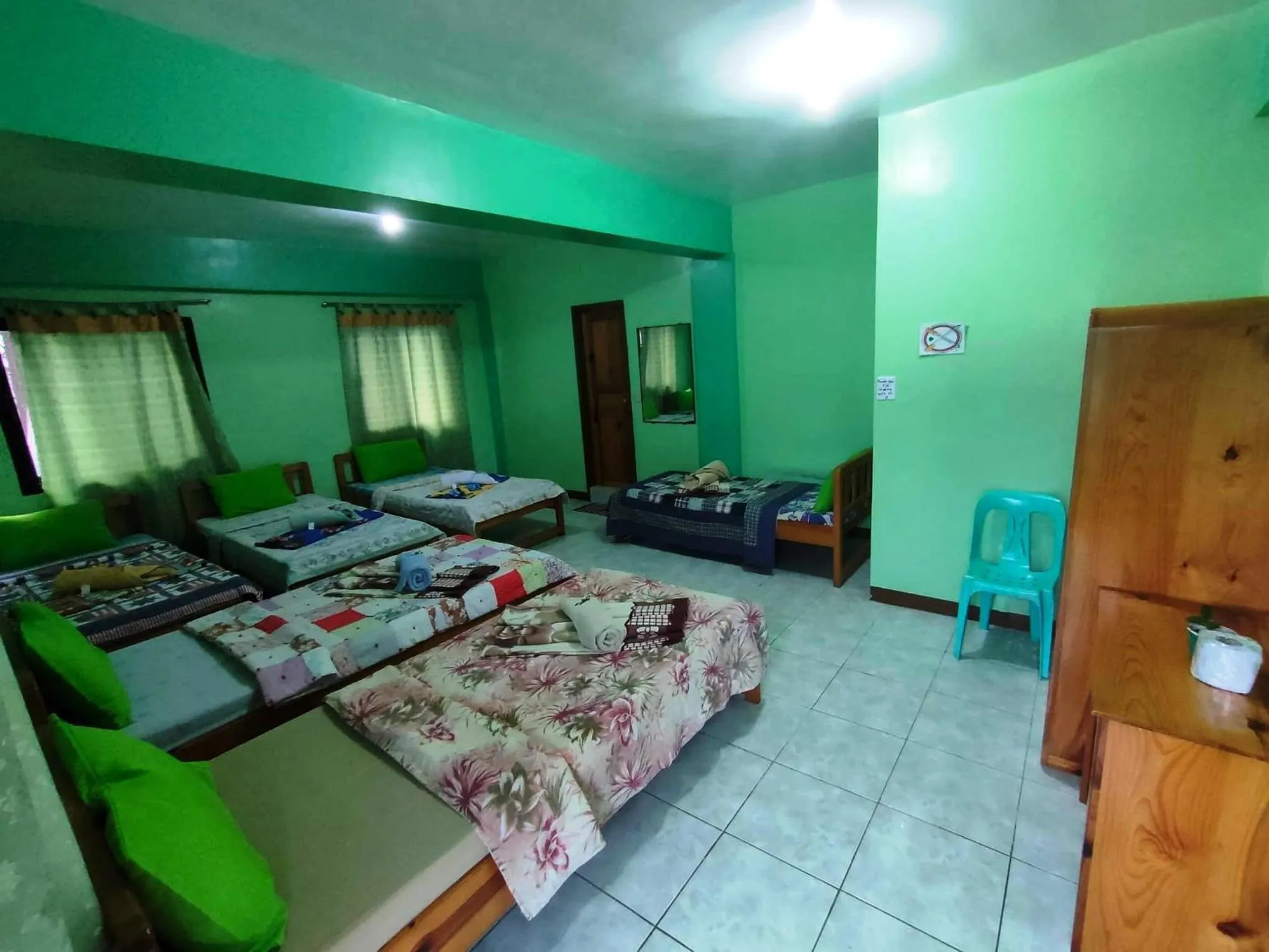 Bed in Shamrock Tavern