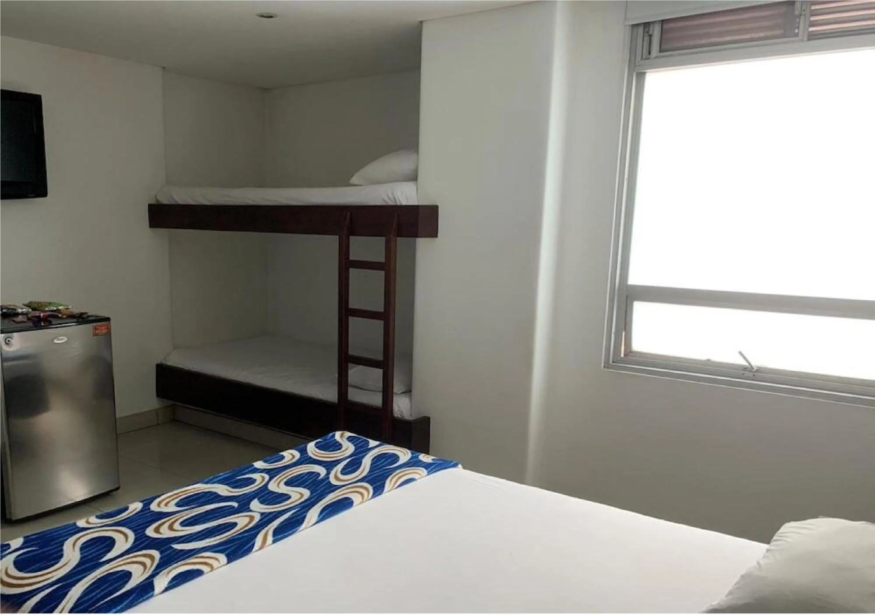 Bed in Hotel Romanza