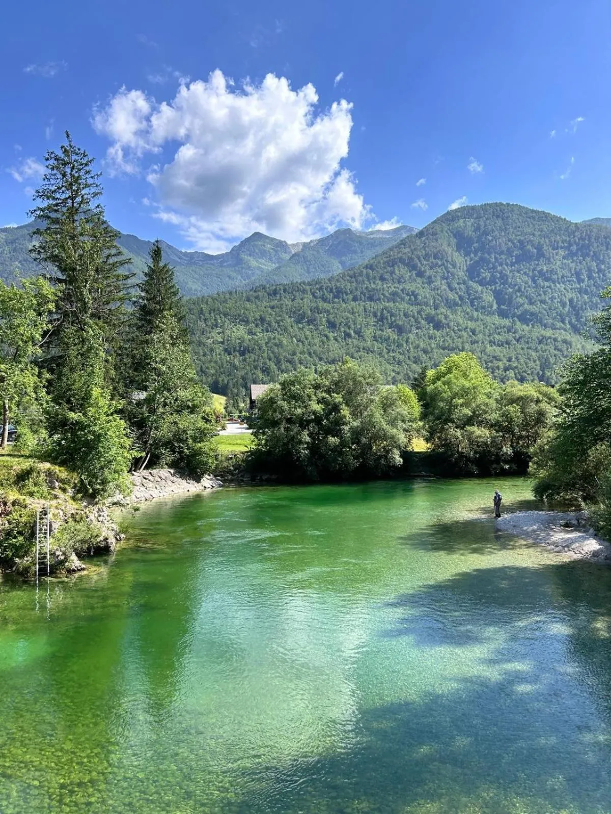 Nearby landmark in Vila Nina Bohinj