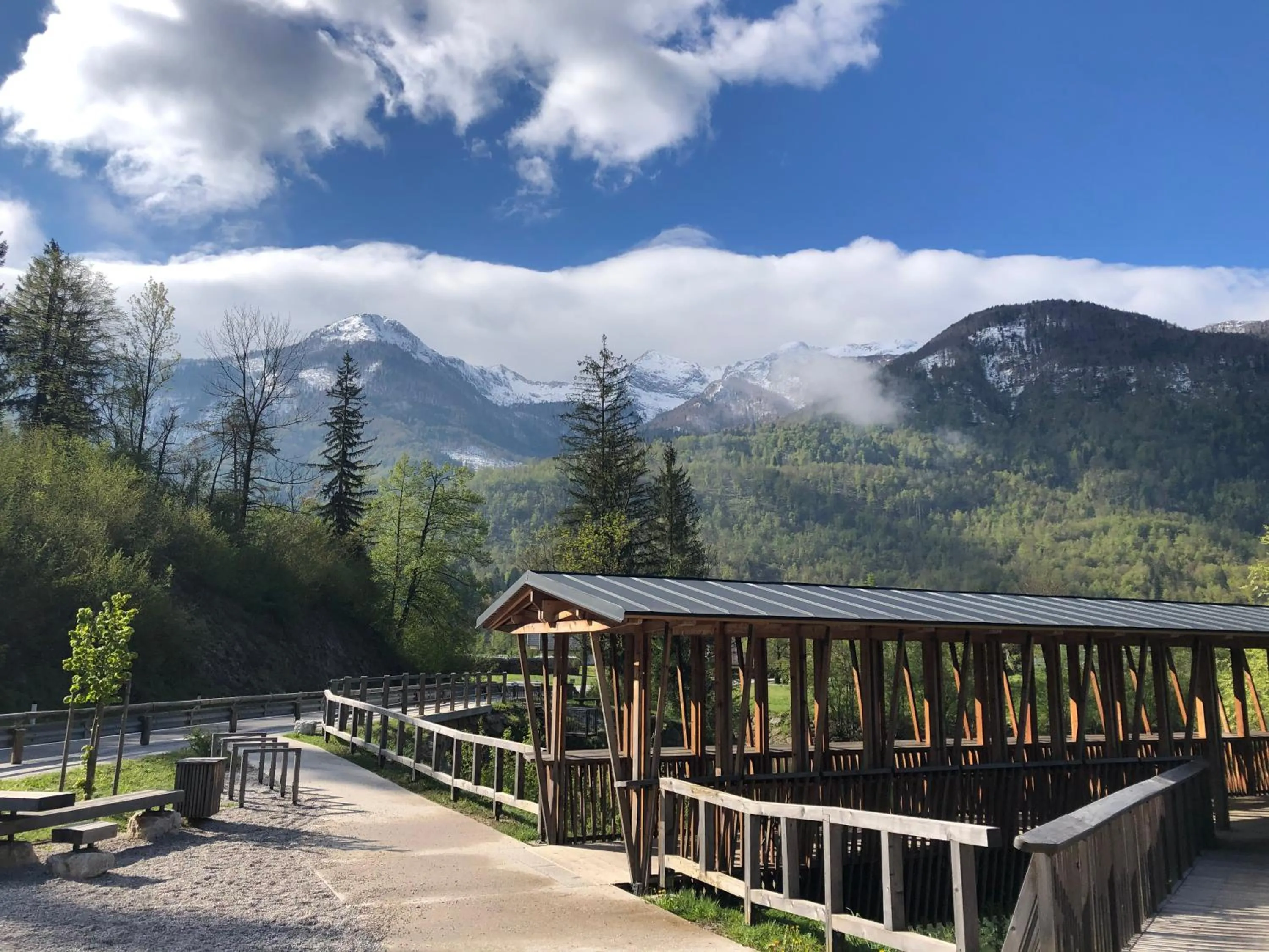 Nearby landmark in Vila Nina Bohinj