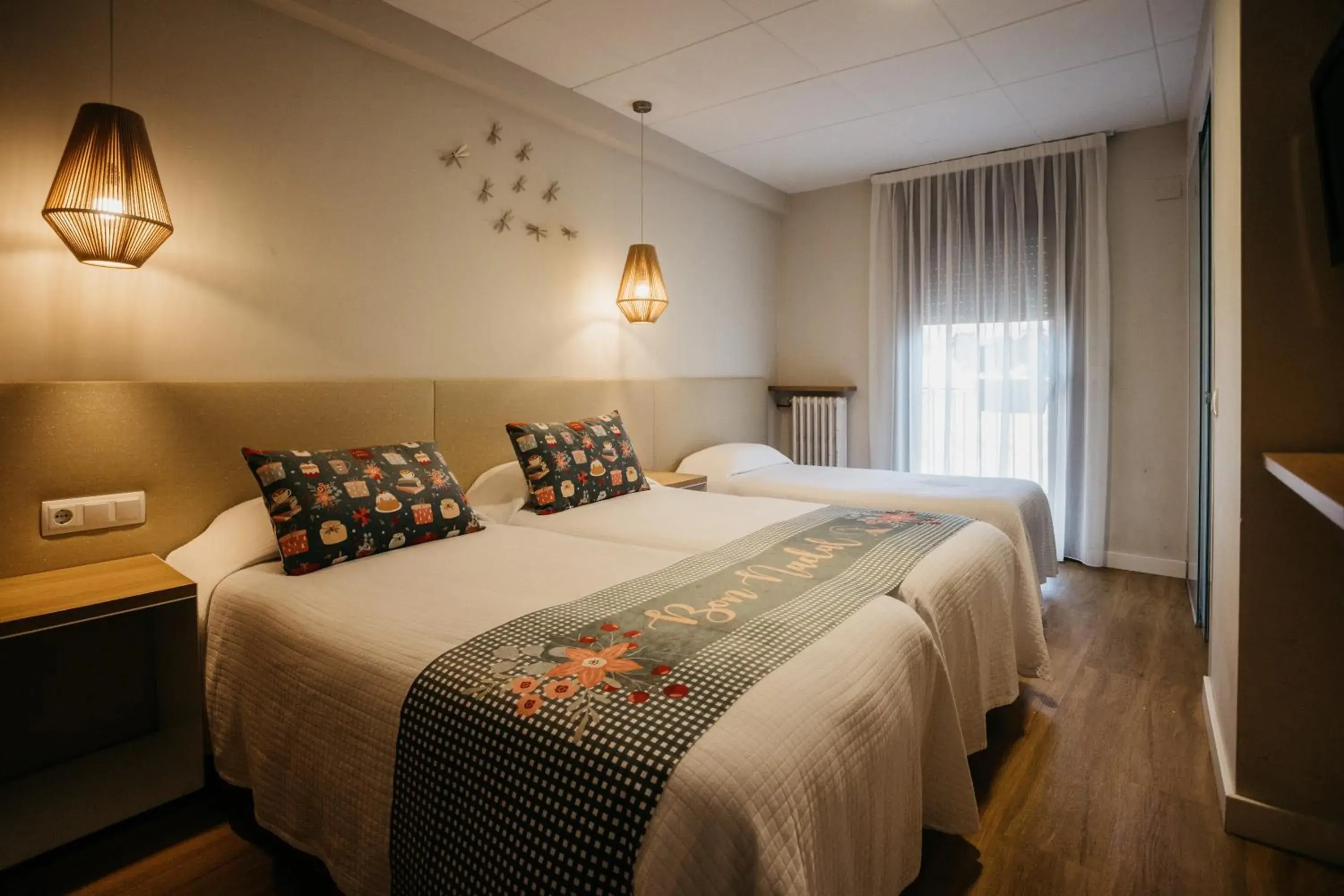 Triple Room (2 Adults + 1 Child) in Hotel Catalunya Ribes de Freser Triple Room (2 Adults + 1 Child) in Hotel Catalunya Ribes de Freser