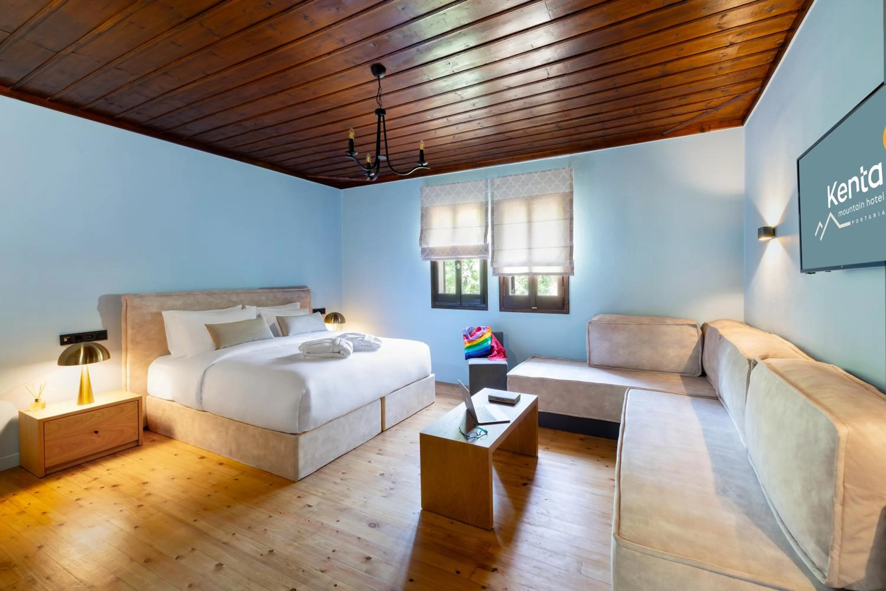 Bedroom, Bed in Kenta Mountain Hotel & Gastrobar