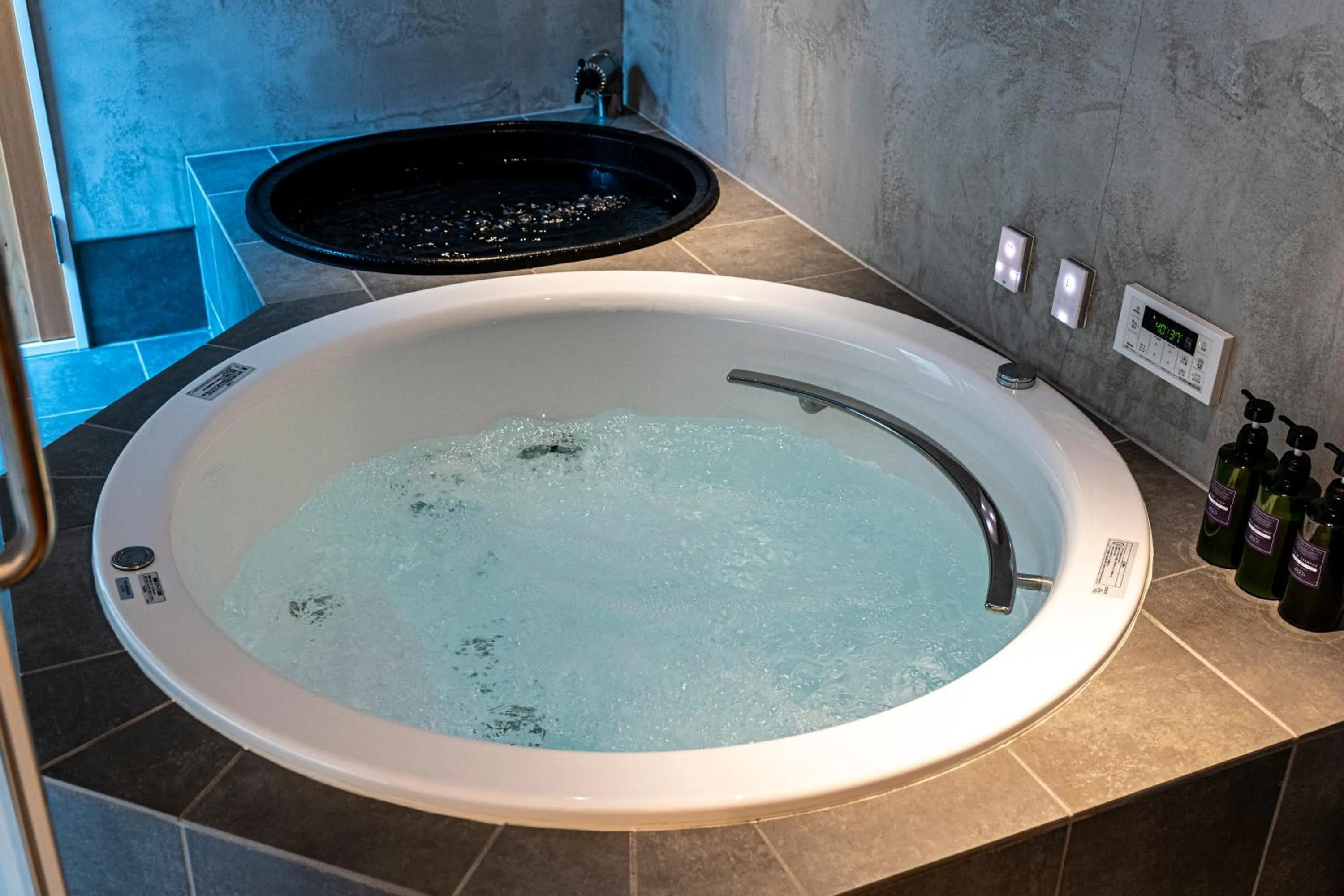 Bath in SAUNA VILLA 然