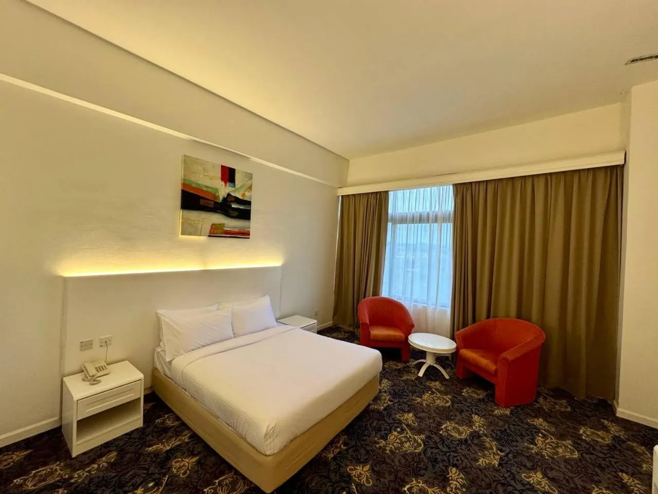 Bed in ROYAL PARK HOTEL @ UNITEN