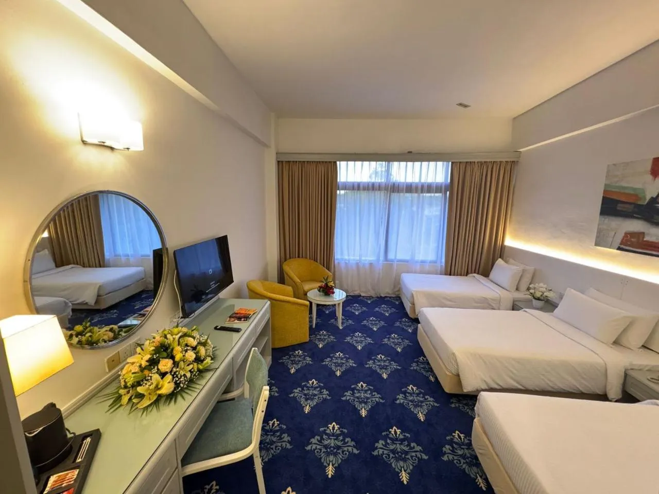 Bed in ROYAL PARK HOTEL @ UNITEN